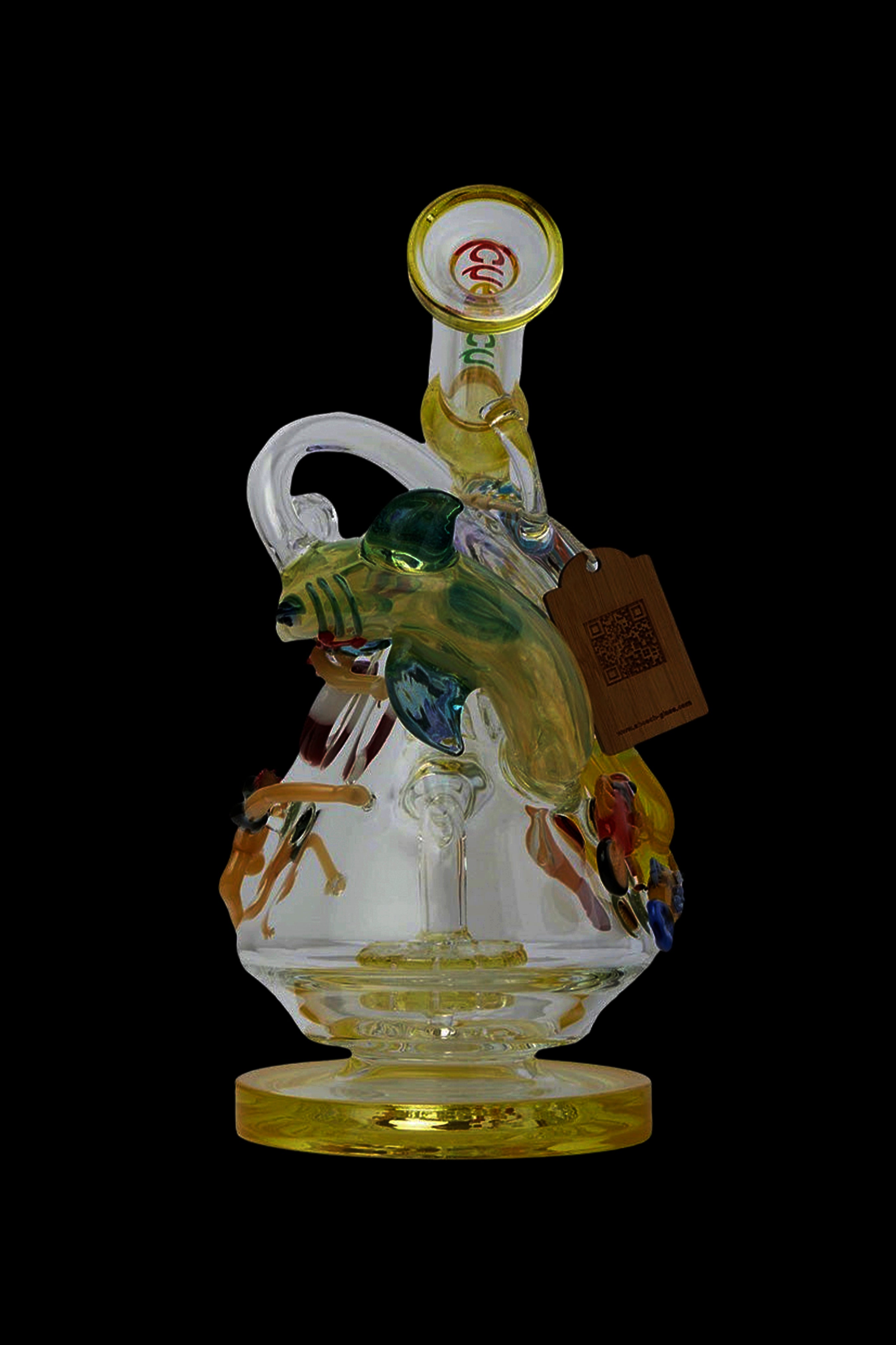 Cheech Glass Shark Attack: An Epic Water Pipe for Smokers