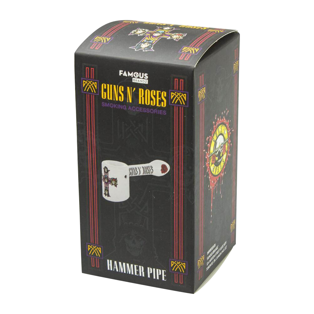 Guns N' Roses Cross Hammer Pipe - A Rock Icon's Smoking Treasure