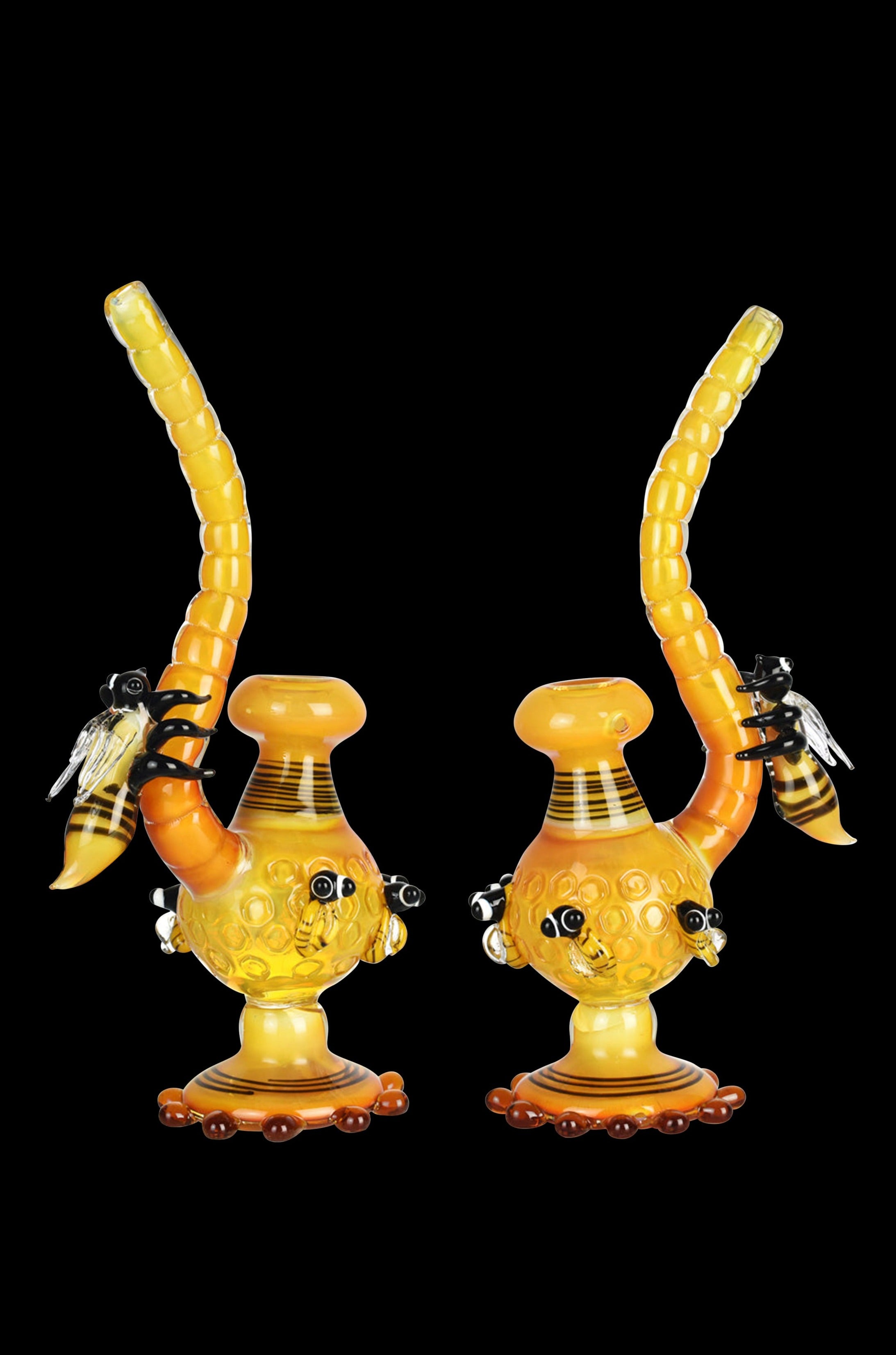 Bee Colony Chalice Water Pipe: A Smoking Masterpiece