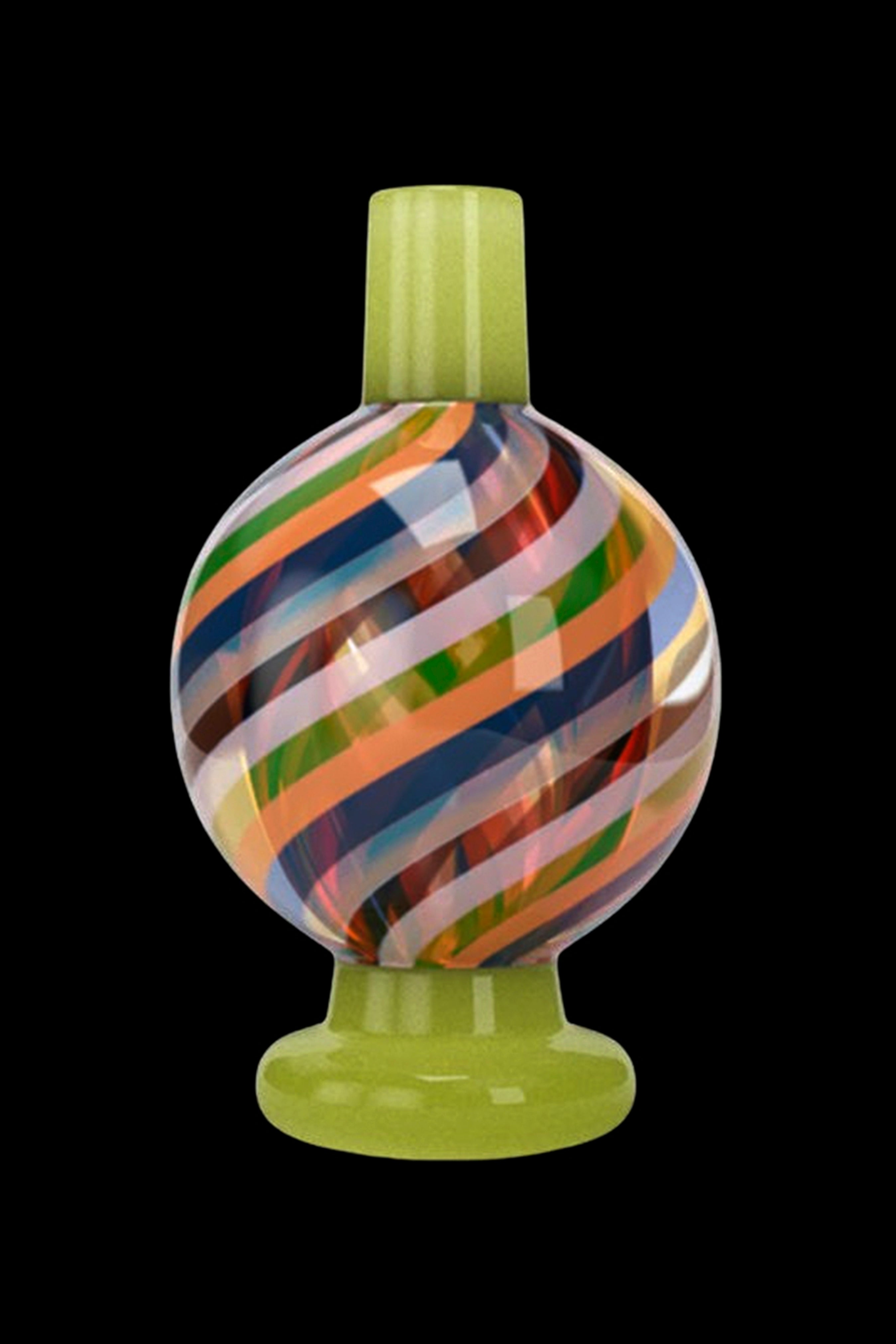 Honeybee Herb Stunning Kaleidoscope Bubble Carb Cap - Elevate Your Dabbing!
