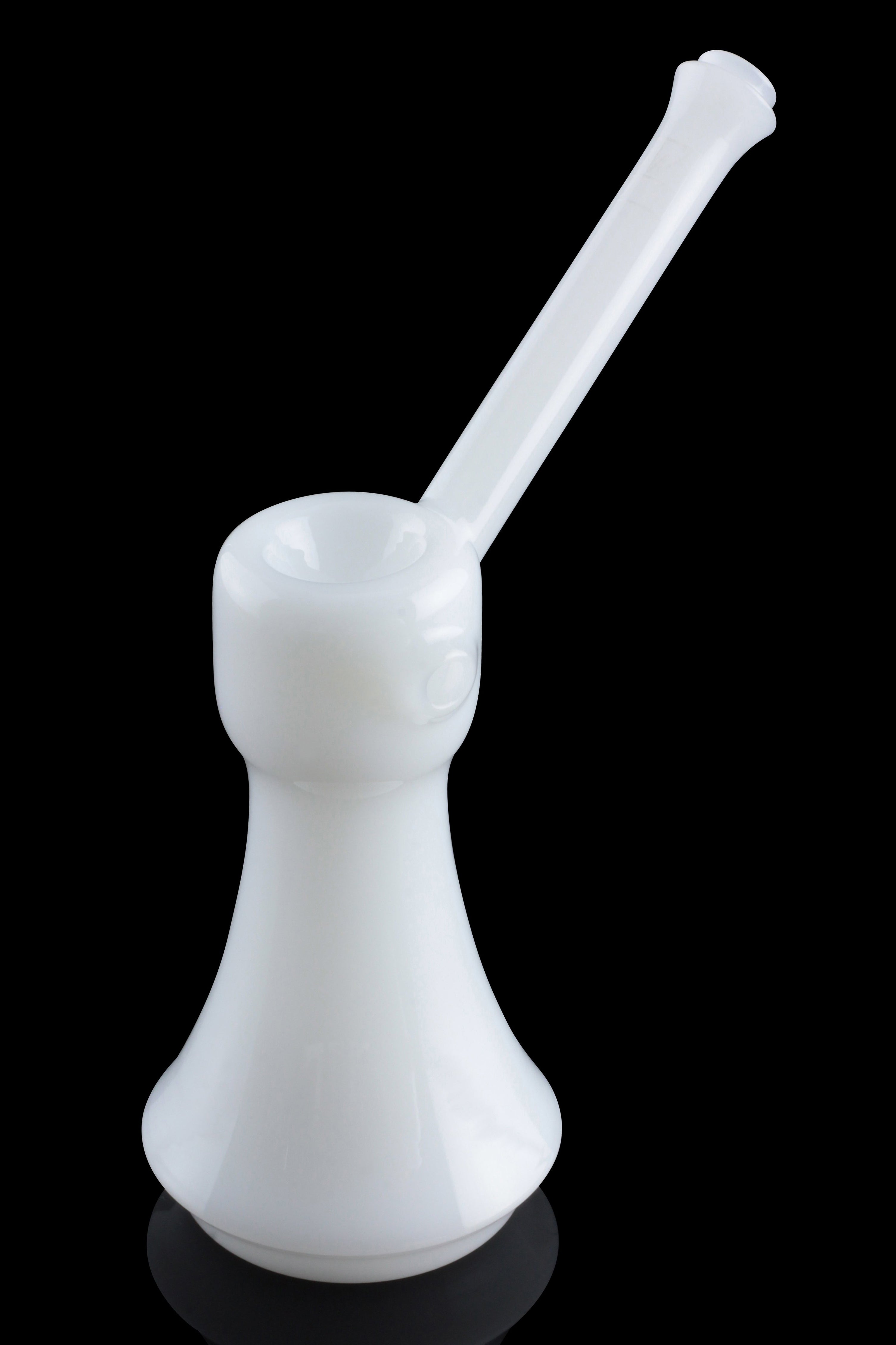 Jane West Cloud White Elegant Upright Bubbler