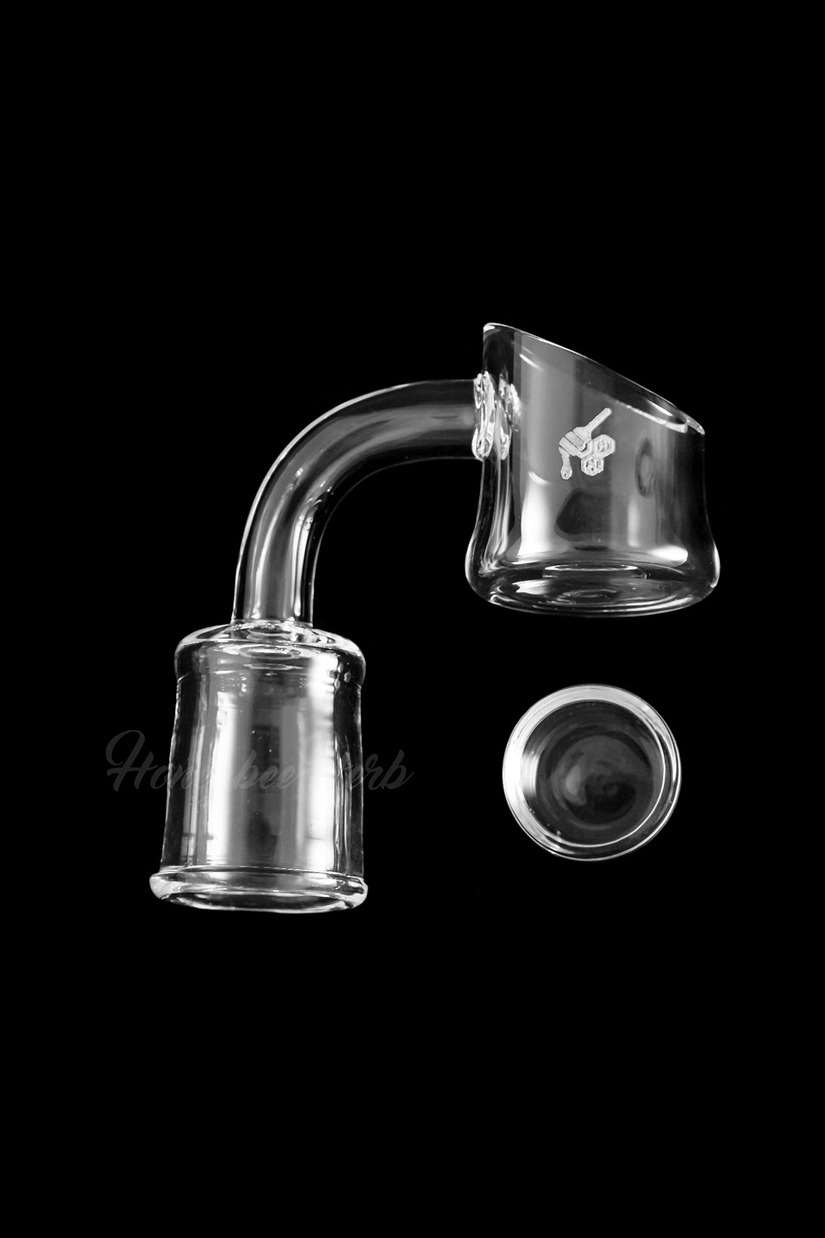 Honeybee Herb's Insanely Awesome Yellow Line Honey Cup Quartz Banger