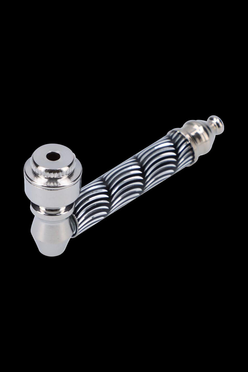 Colorful Metal Hand Pipe for On-the-Go Use