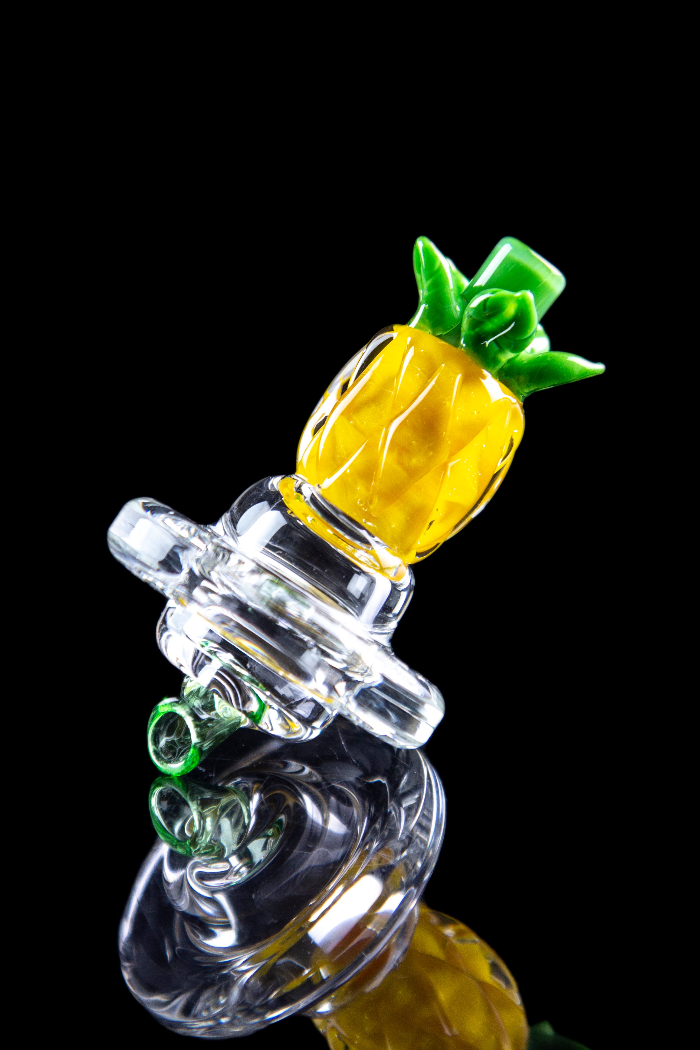 Empire Glassworks Pineapple Carb Cap - A Sweet and Functional Accessory