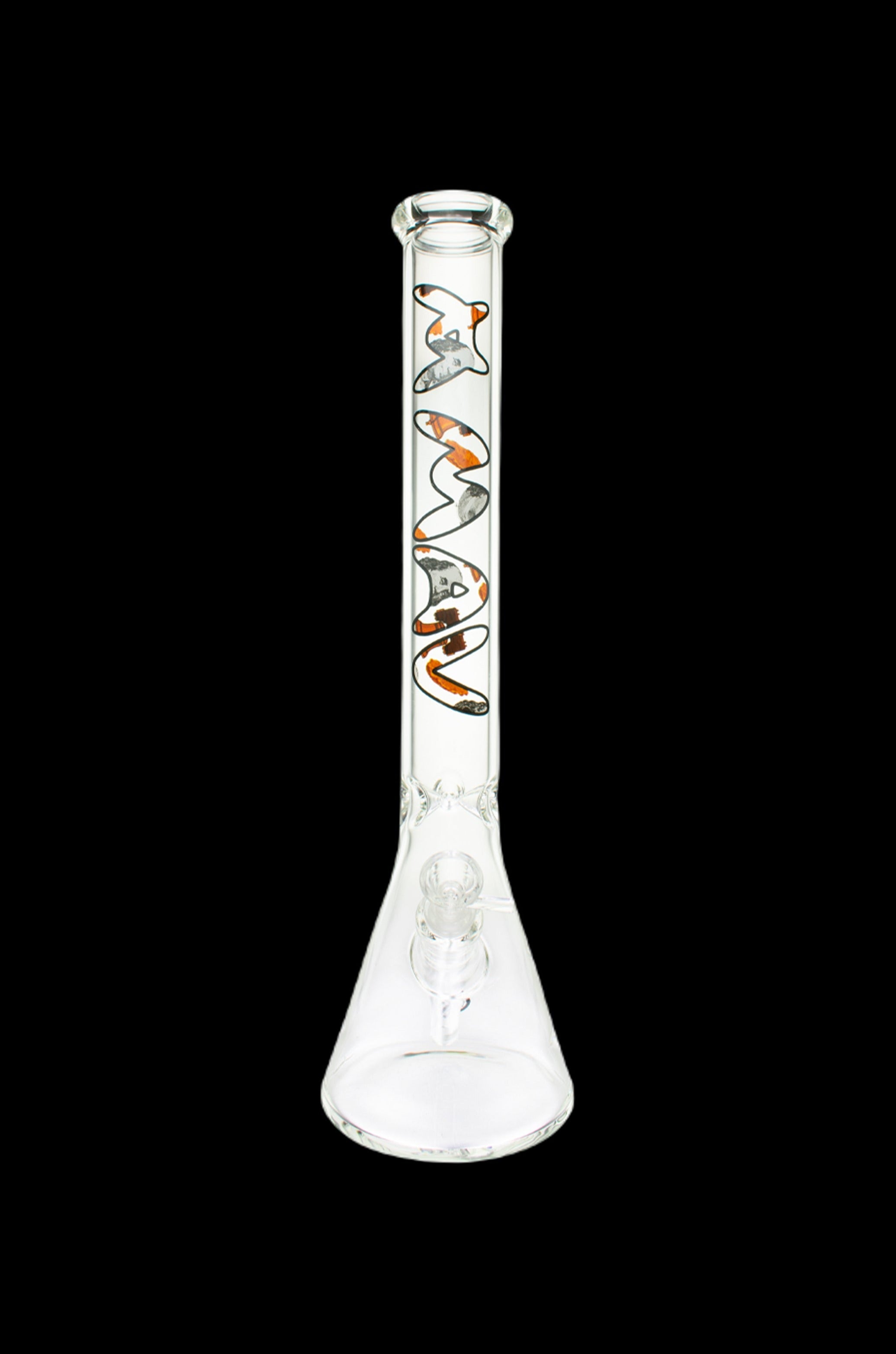 MAV Glass Top City Beaker Bong - Celebrate USA Cities in Style