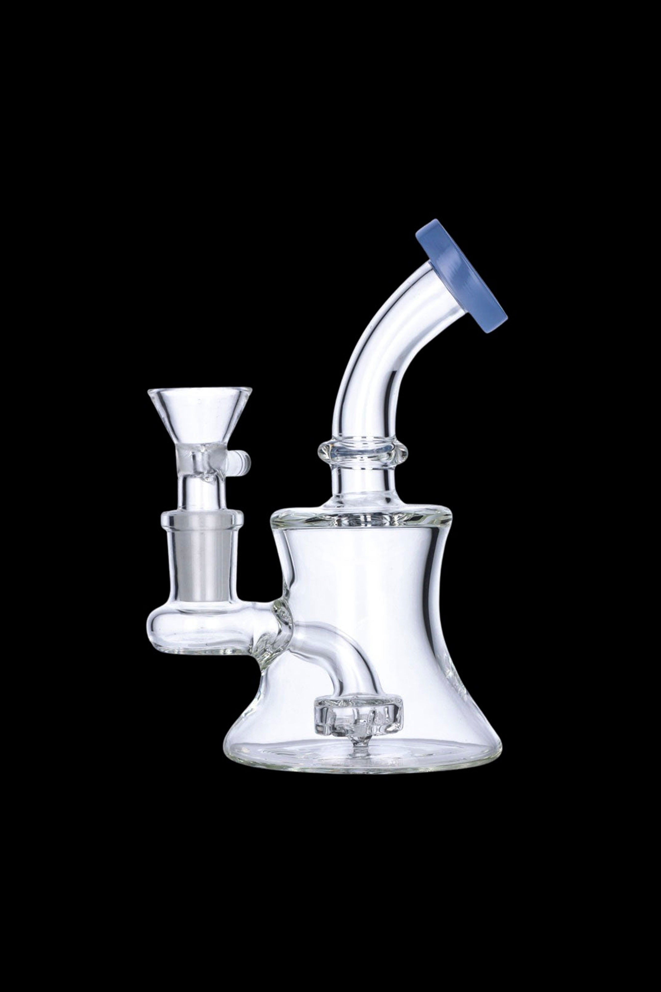 Compact 5.5” Hourglass Base Water Pipe - Big Hits in a Small Package