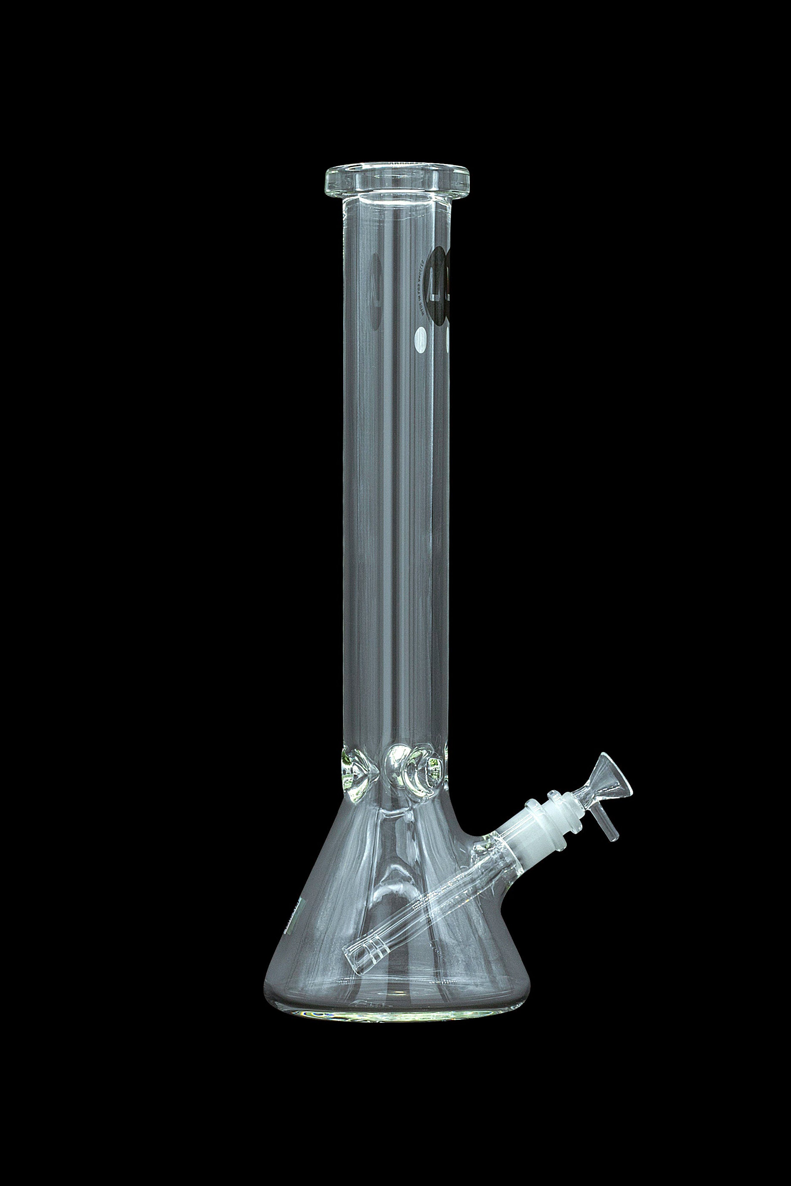 LA Pipes 'Squared Up' Heavy-Duty 9mm Thick Beaker Bong - Ultimate Smoking Companion