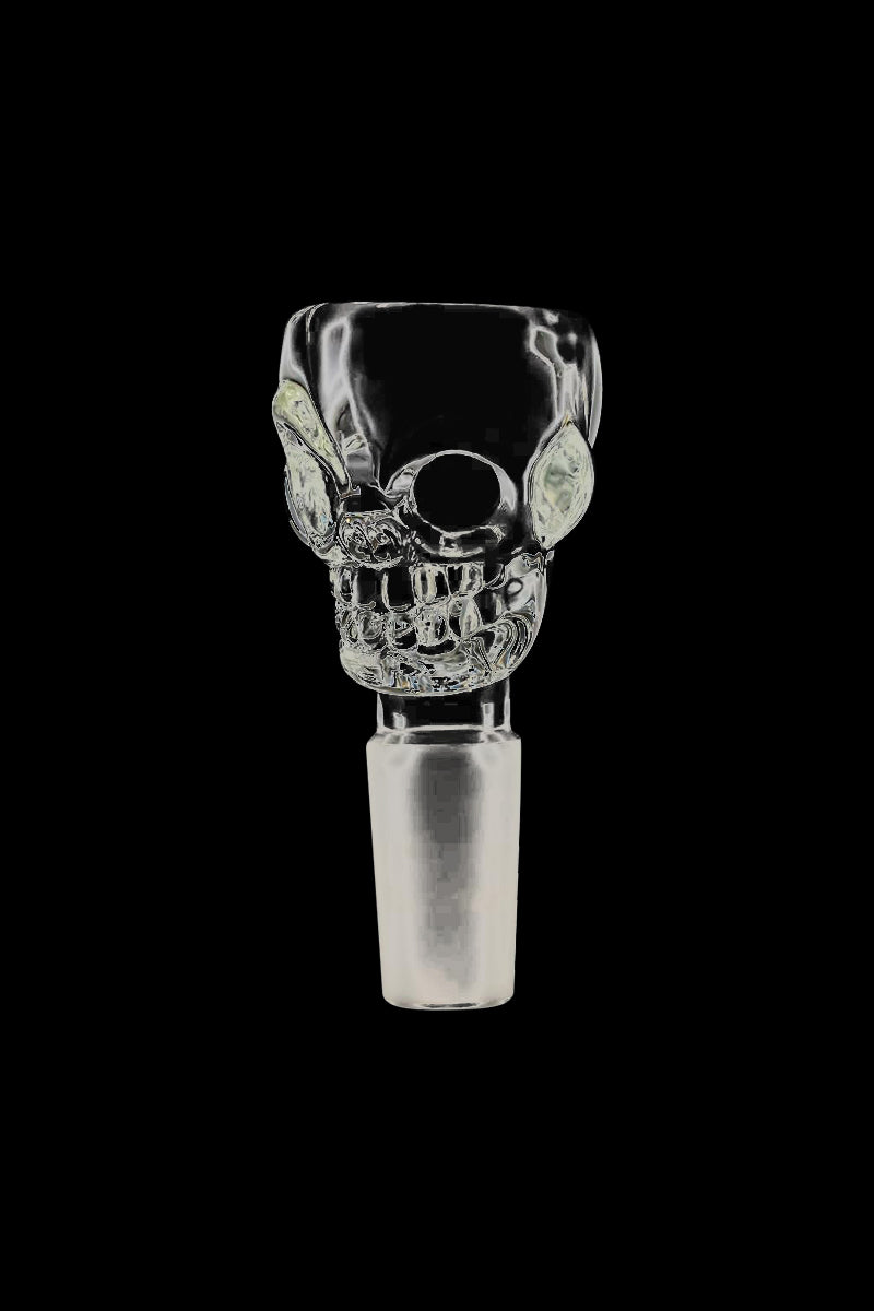 Stunning Clear Glass Skull Bowl