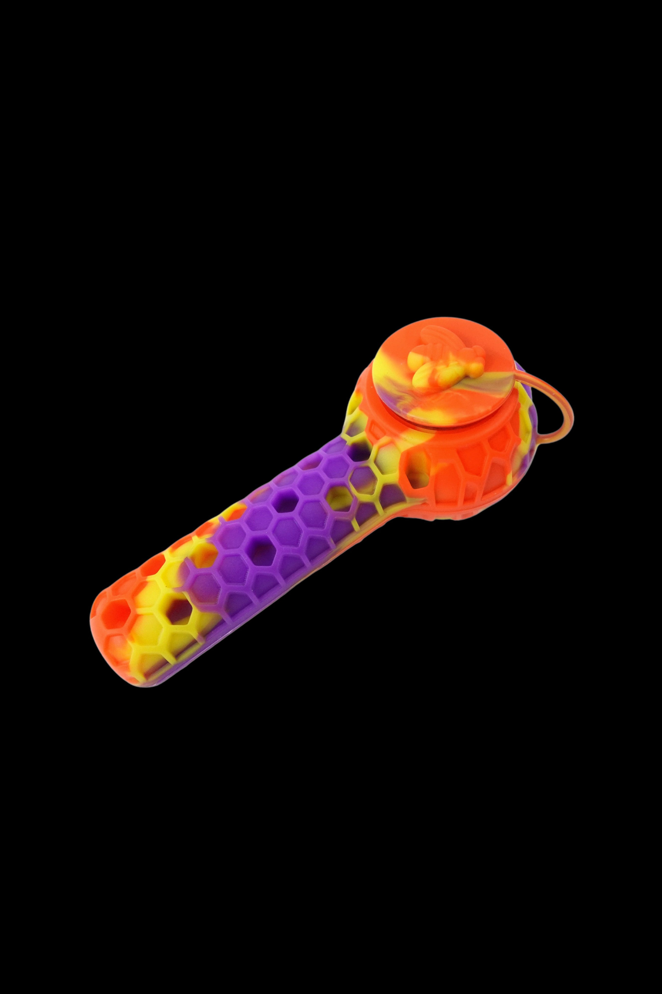 Cloud 8's Irresistible 2-in-1 Honey Bee Silicone Hand Pipe & Vapor Straw