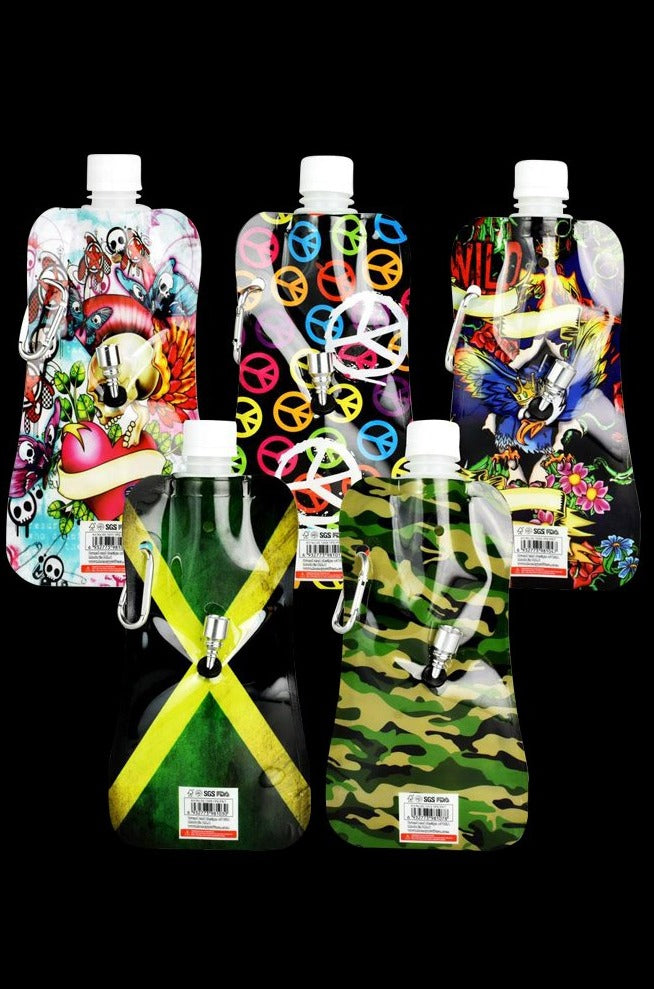 Awesome Portable Waterbag Pipe Set - 10 Pack