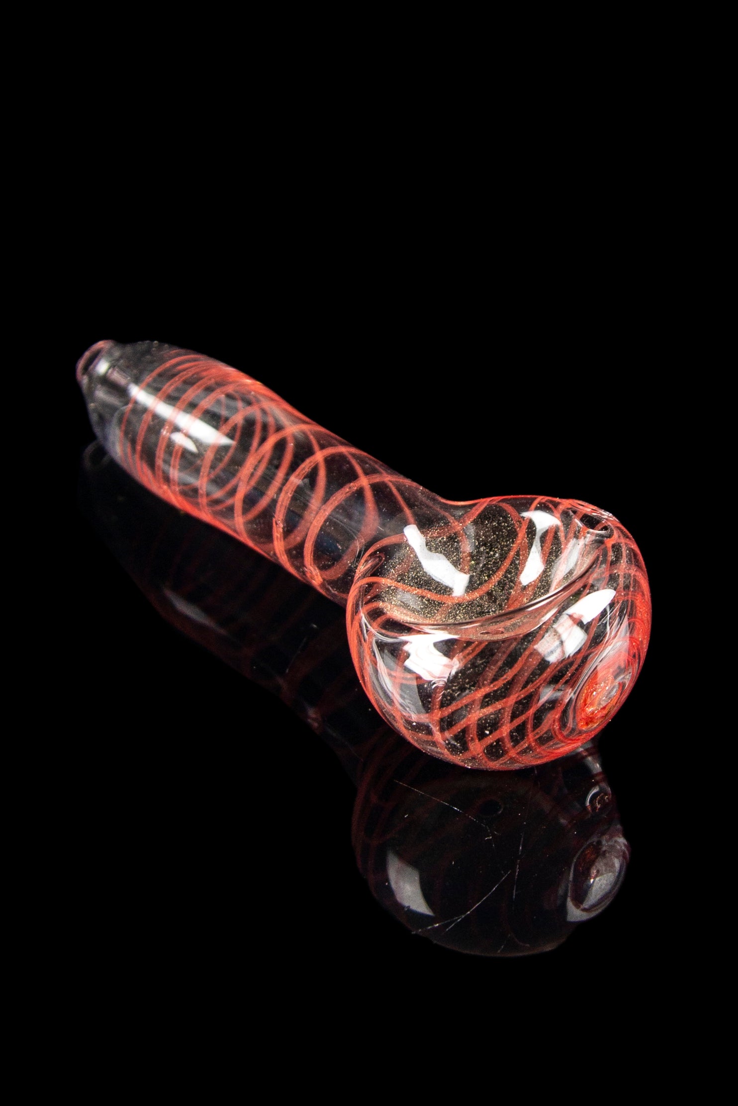 Colorful Peanut Spoon Pipe for Discreet Herb Smoking