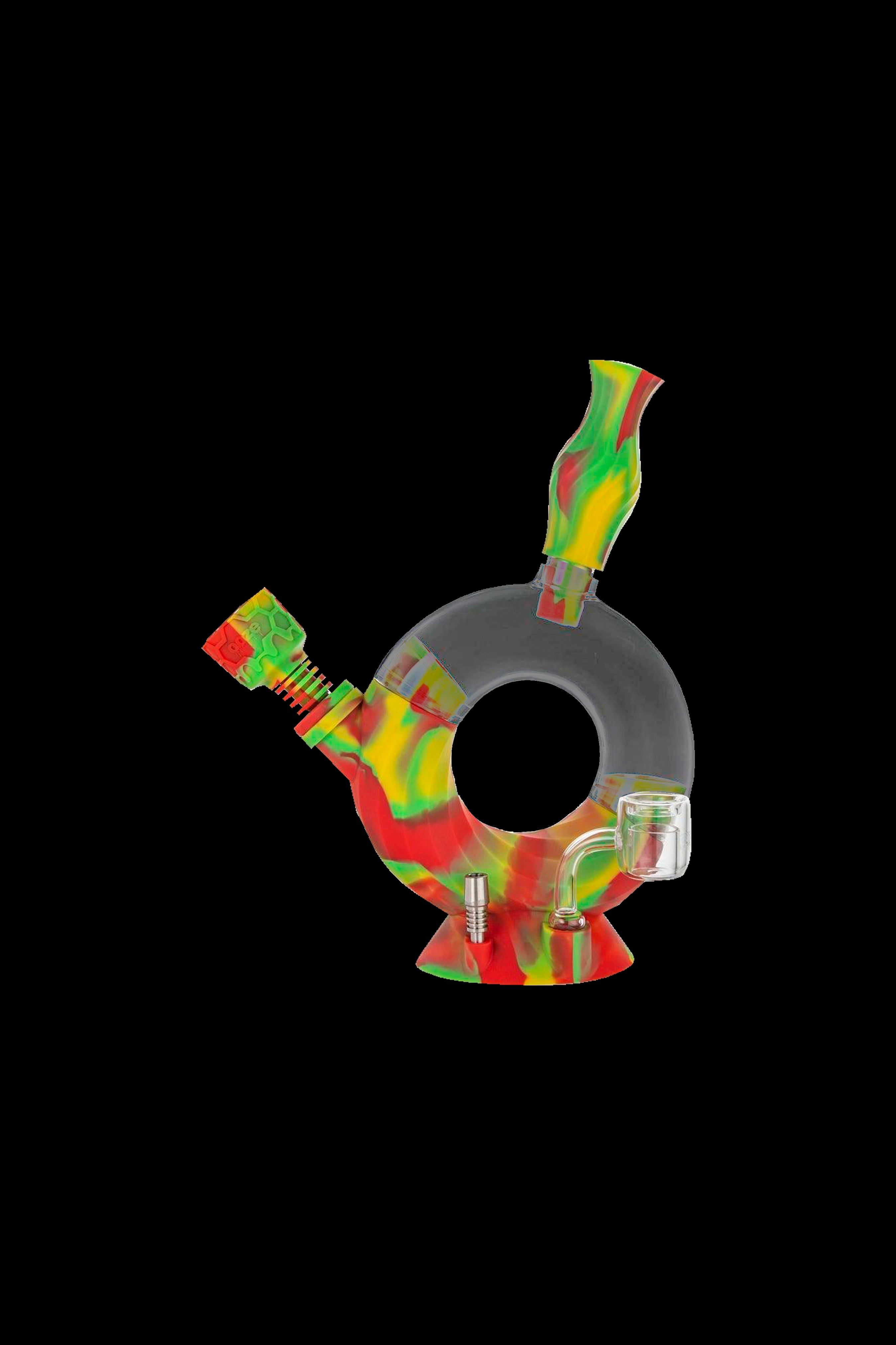 Ooze Ozone 4-in-1 Silicone Hybrid Water Pipe & Dab Straw