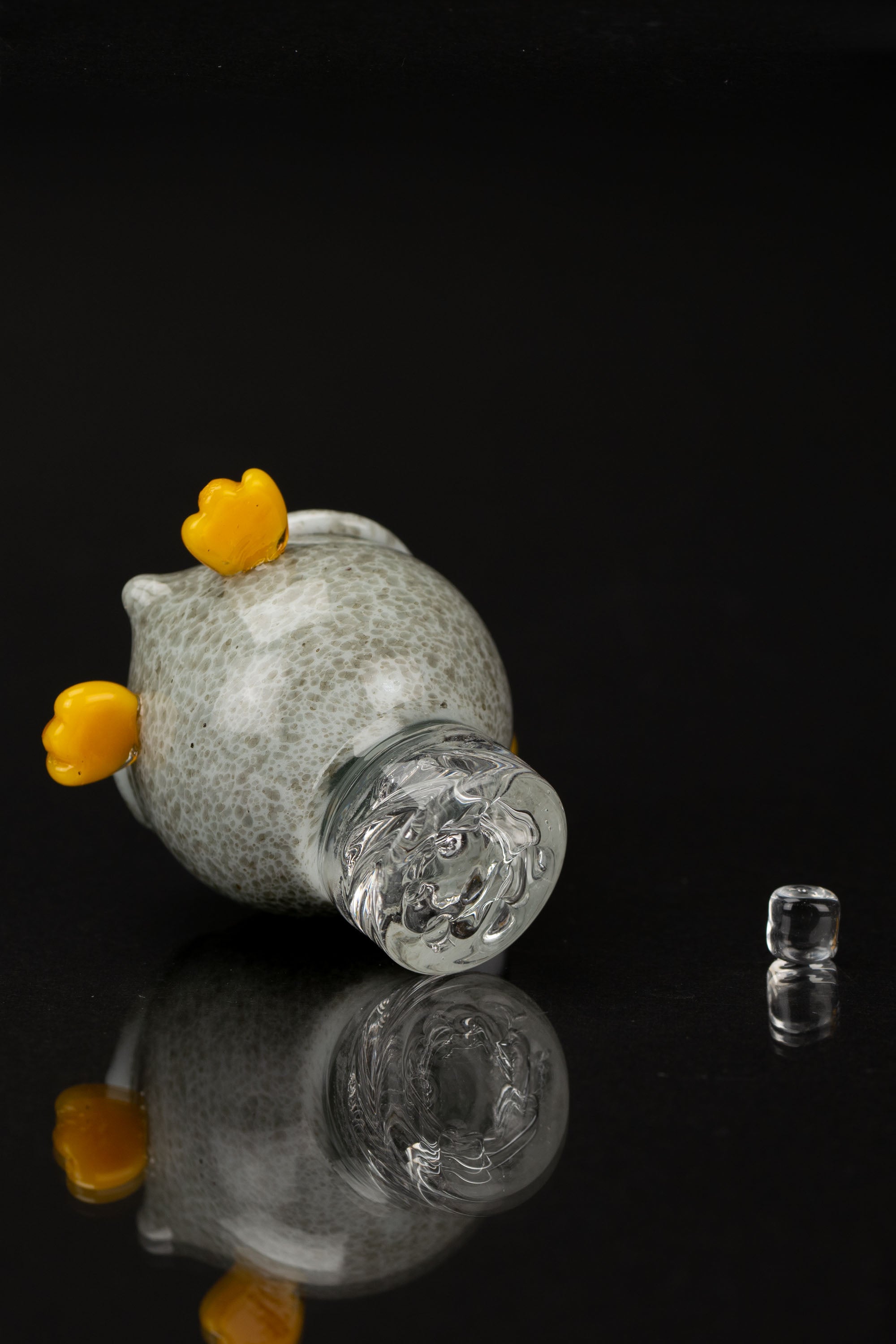 Empire Glassworks' Enchanting Penguin Paulie Spinner Carb Cap