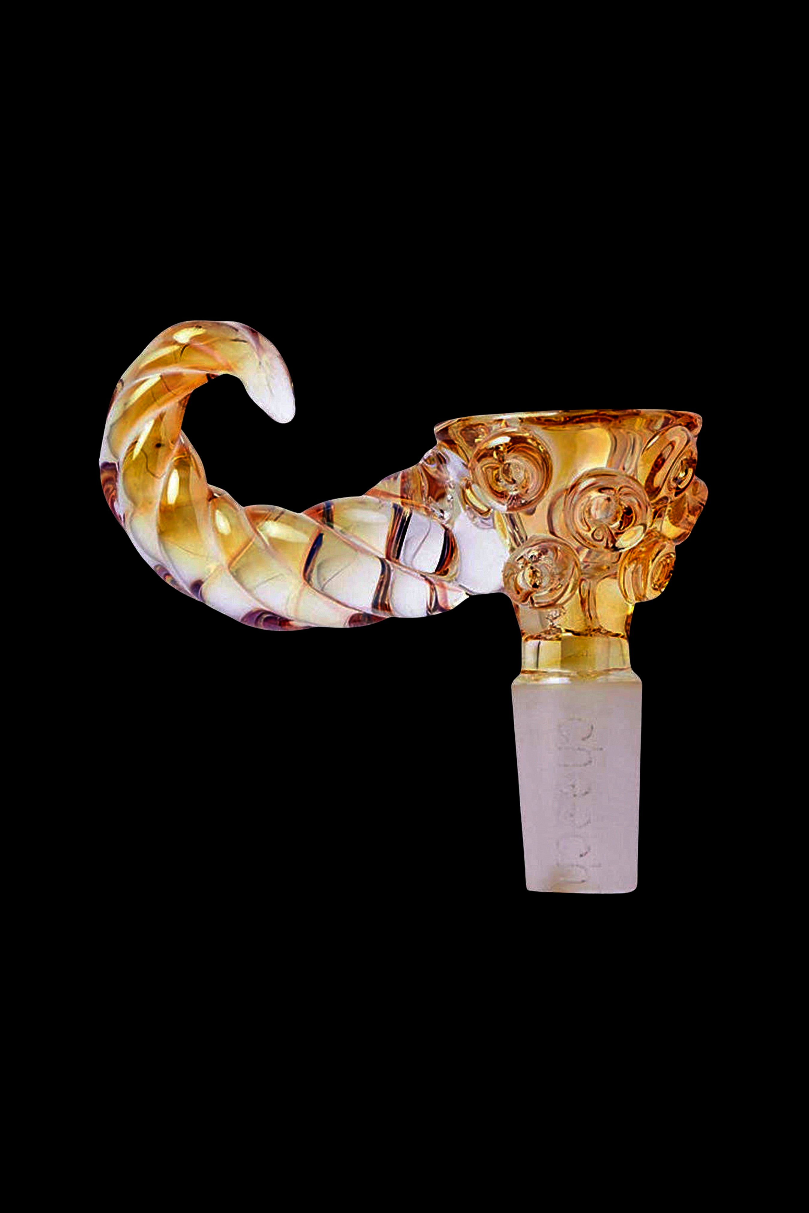 Cheech Glass Fumed Herb Bowl with Handle - A Stylish Smoking Essential