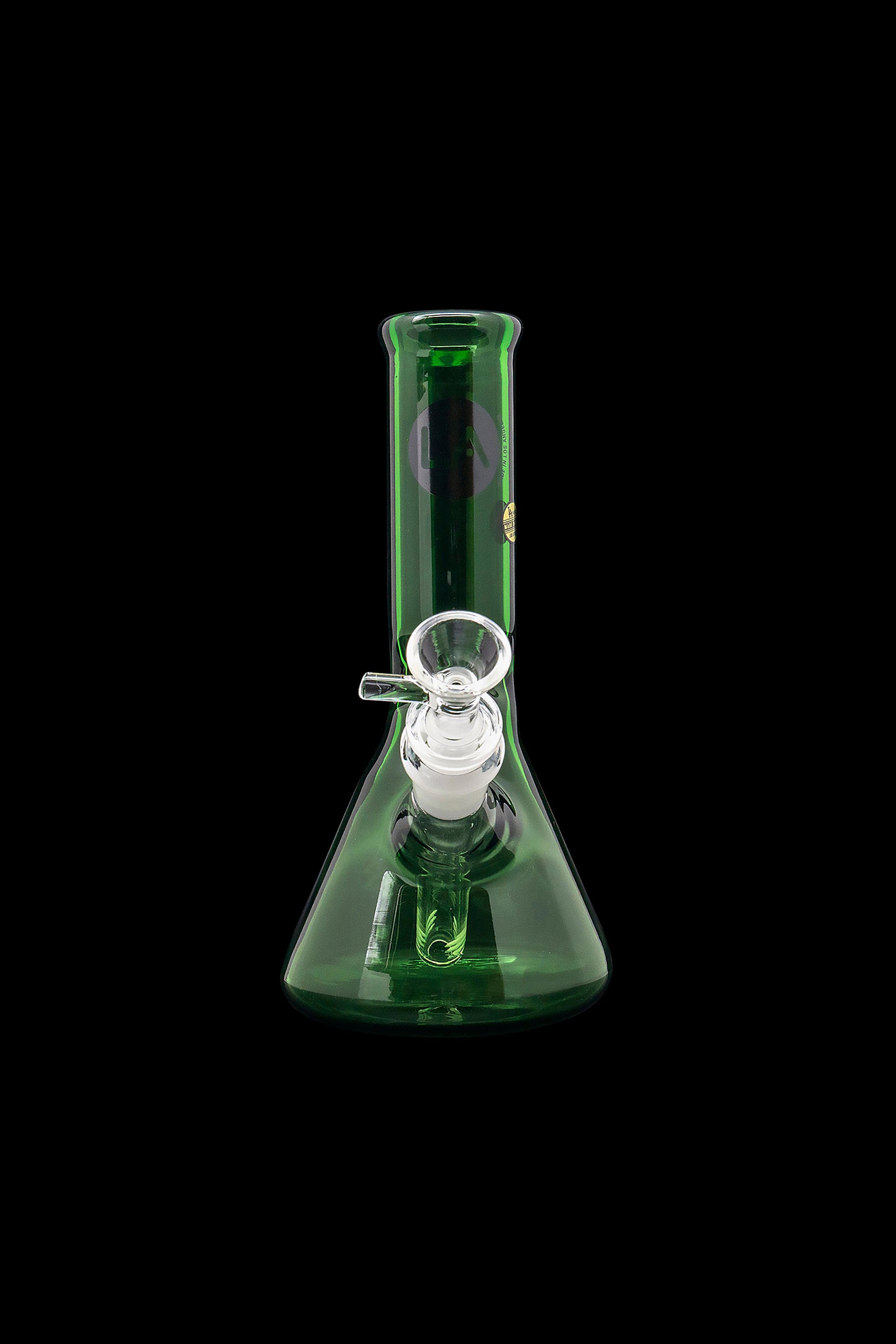 LA Pipes Green Emerald Beaker - Stunning Waterpipe for Smokers