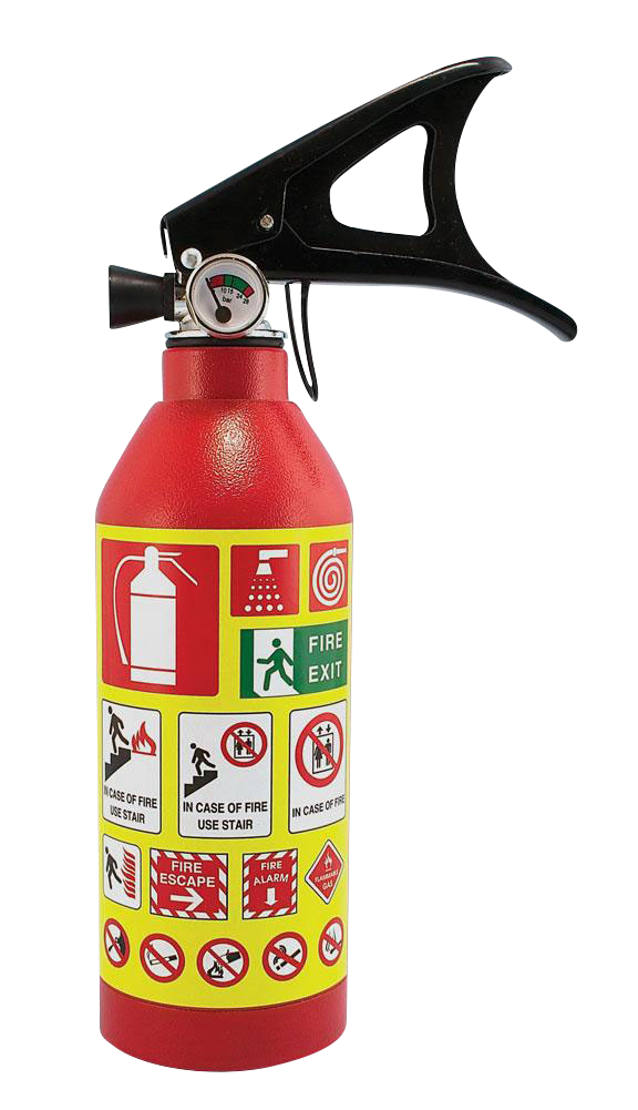 Discreet Fire Extinguisher Storage Container