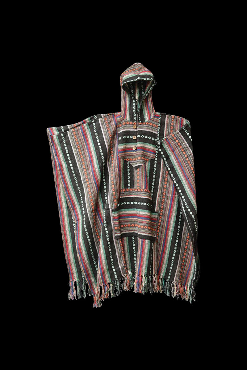 Gorgeous Large Dari Cotton Poncho - A Must - Have!