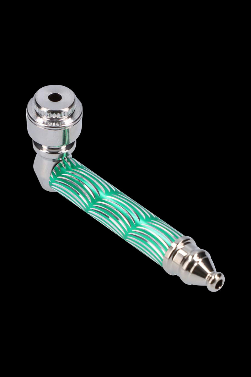 Colorful Metal Hand Pipe for On-the-Go Use