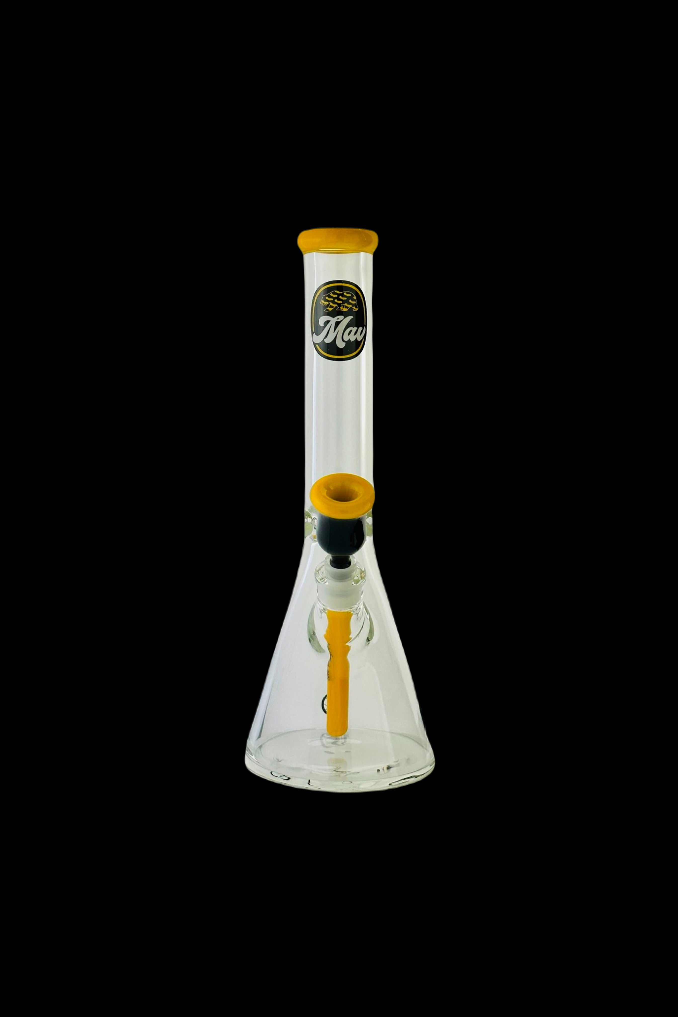 MAV Glass Chiquita Accented Beaker Bong - The Ultimate Smoking Companion