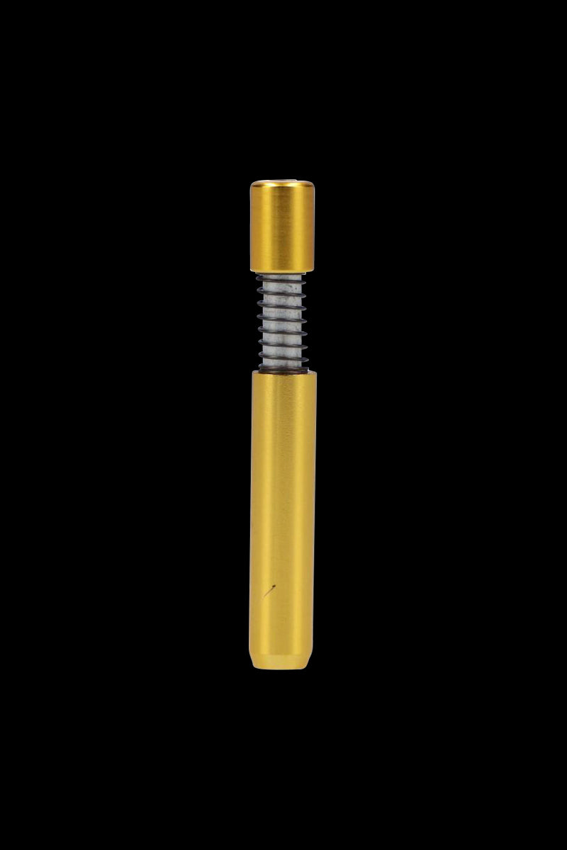 Awesome Metal Spring-Loaded One Hitter Pipe
