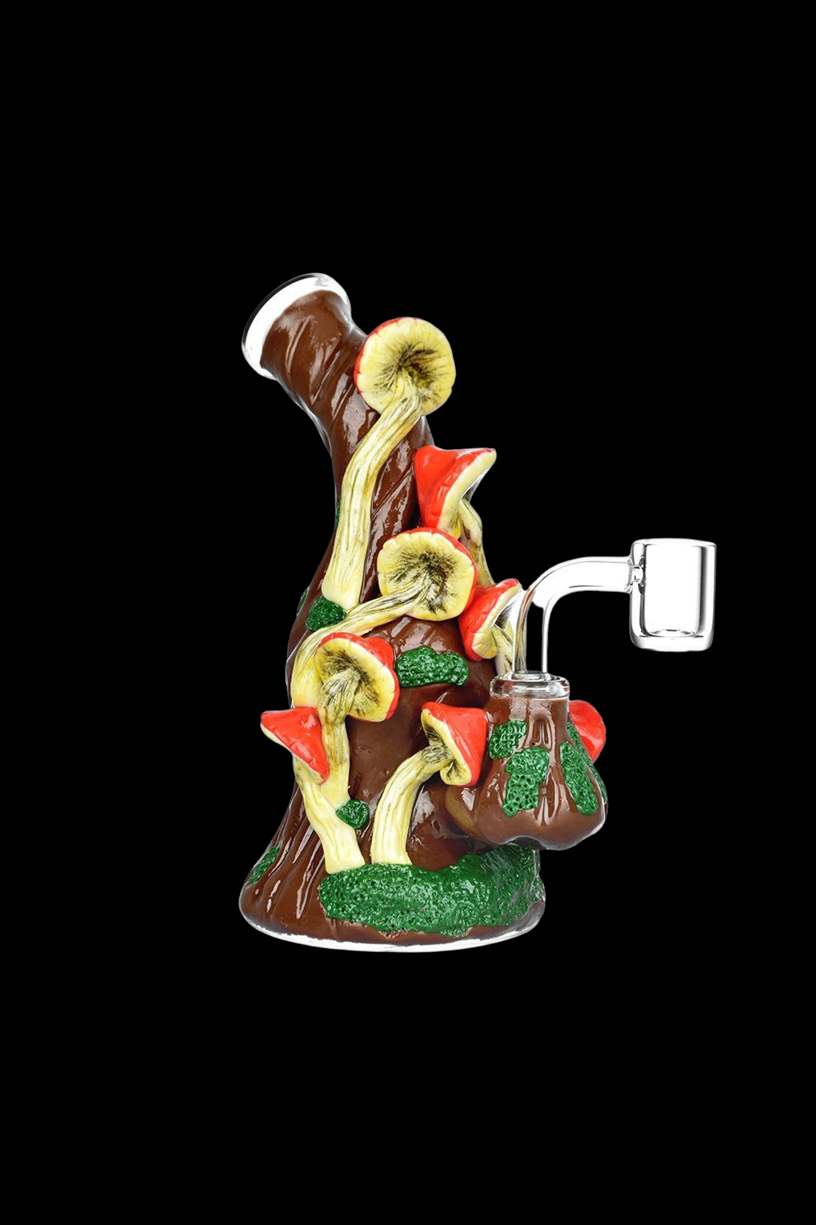 Enchanting Mossy Forest Mushroom Dab Rig