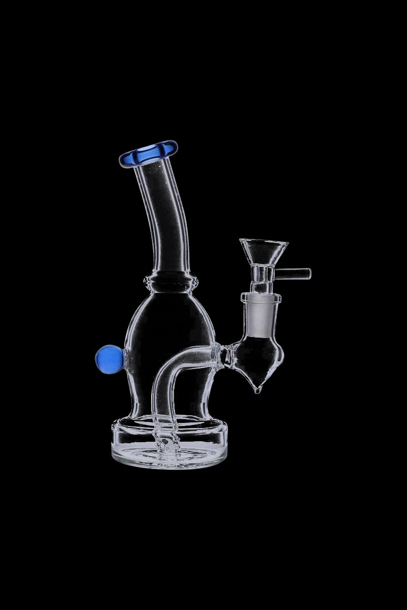 5.5-Inch Glass Bubbler with Fixed Diffuser - A Mini Marvel!