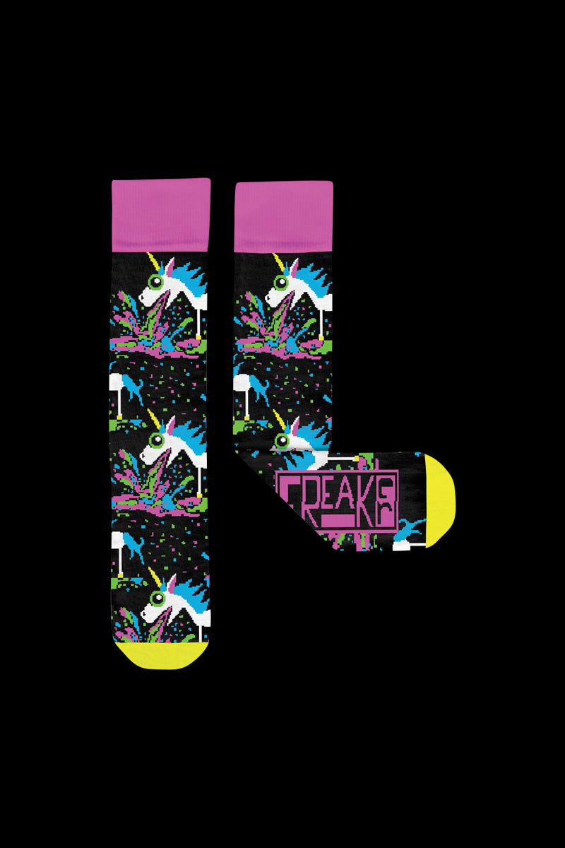 Freaker 420 Themed Socks - Fun and Colorful Footwear