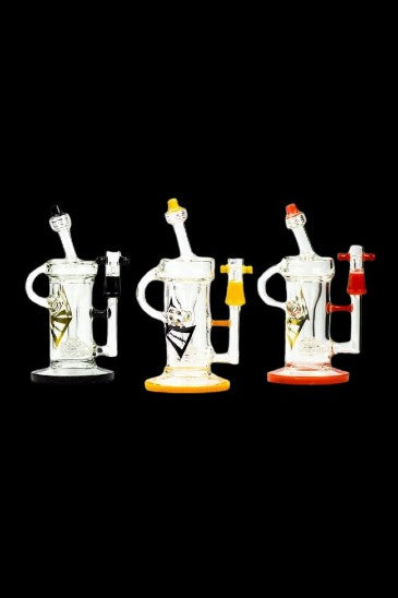 Evolution Hurricane Dab Rig with Barrel Perc - A Smoking Sensation!