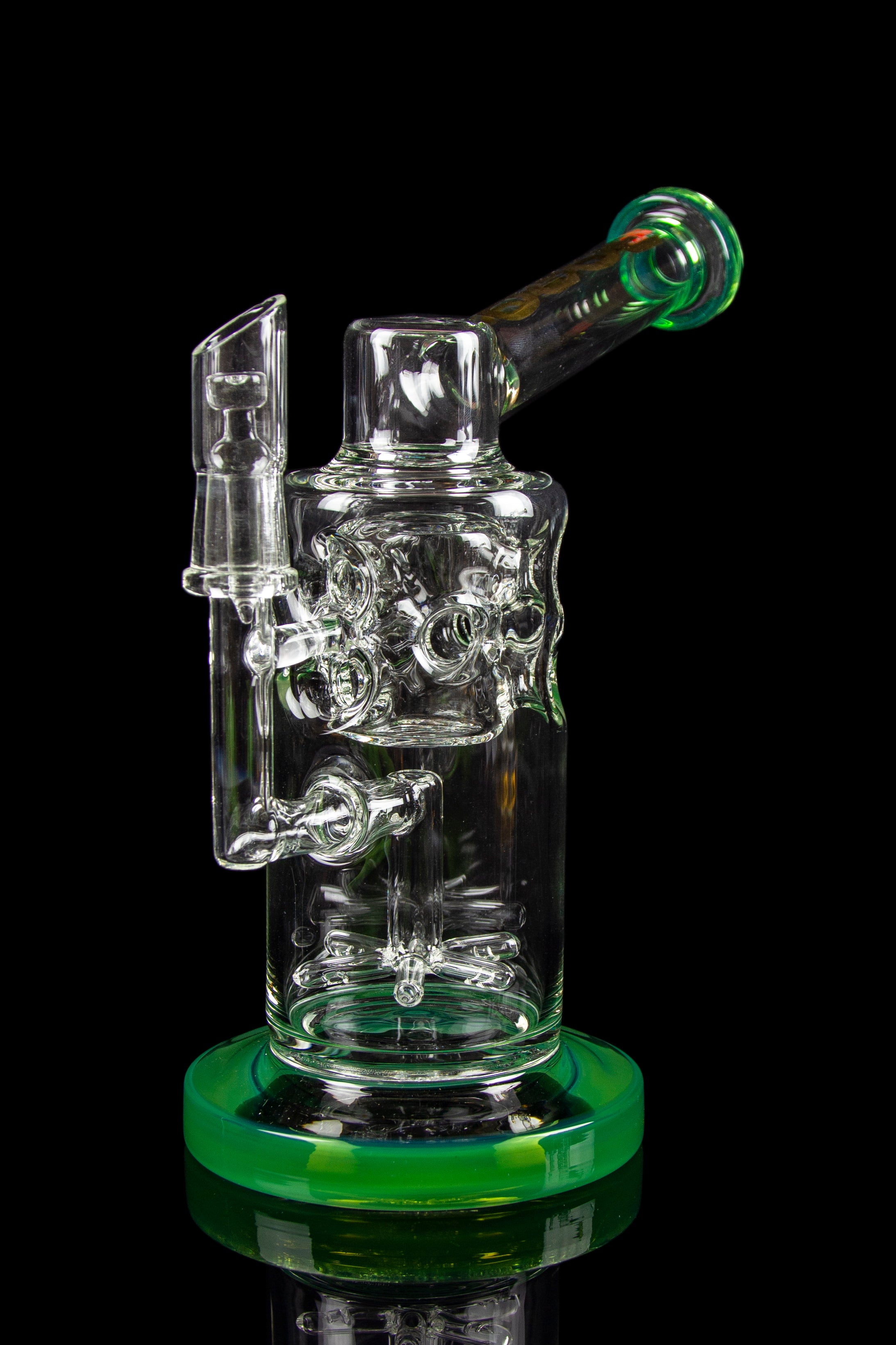 BoroTech Glass Snotra Swiss Body Sidecar Rig - The Ultimate Concentrate Rig