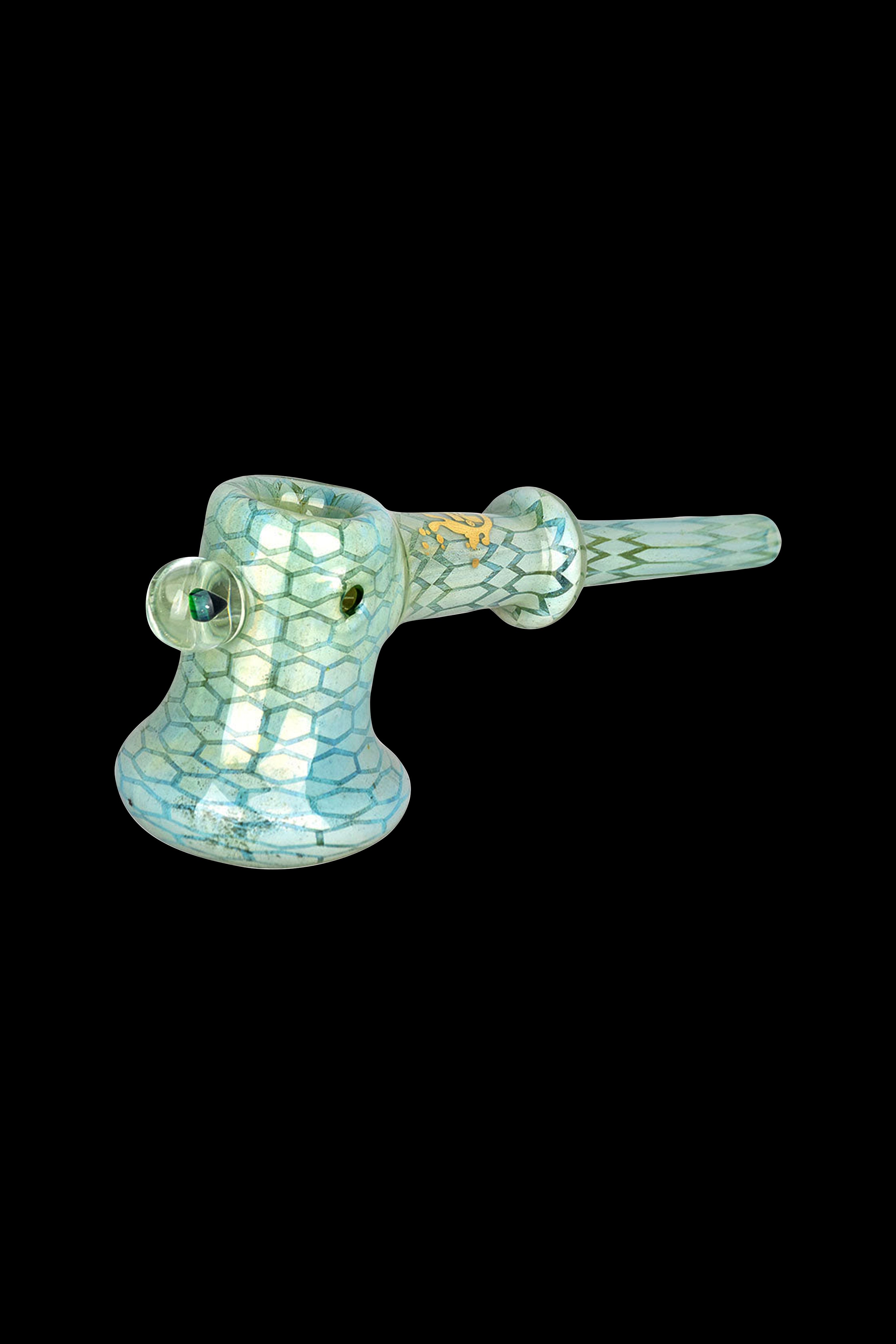 Pulsar Deco Hammer Hand Pipe: Opal Bead Edition