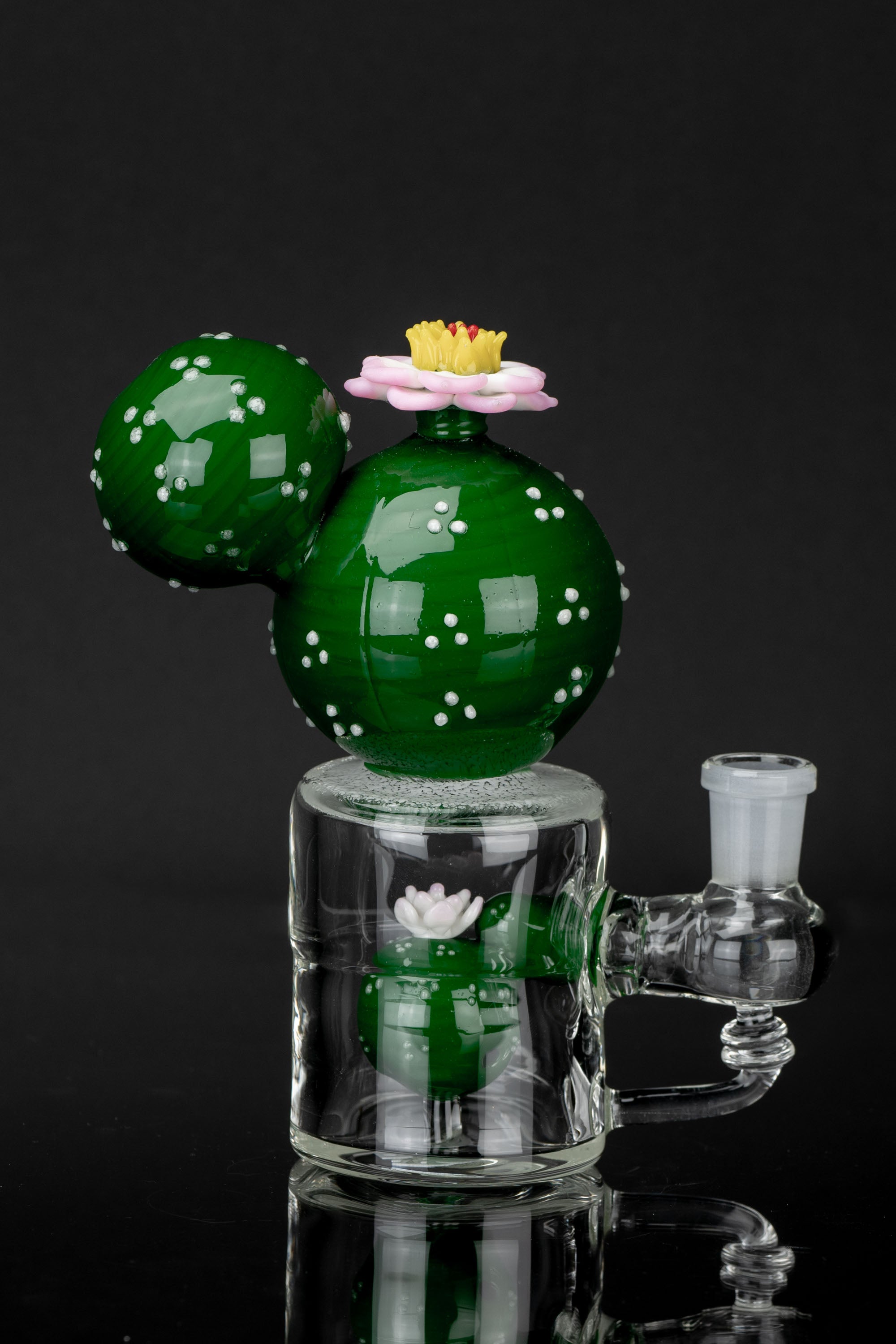 Empire Glassworks Peyote Mini Rig - A Stunning Miniature Oil Rig
