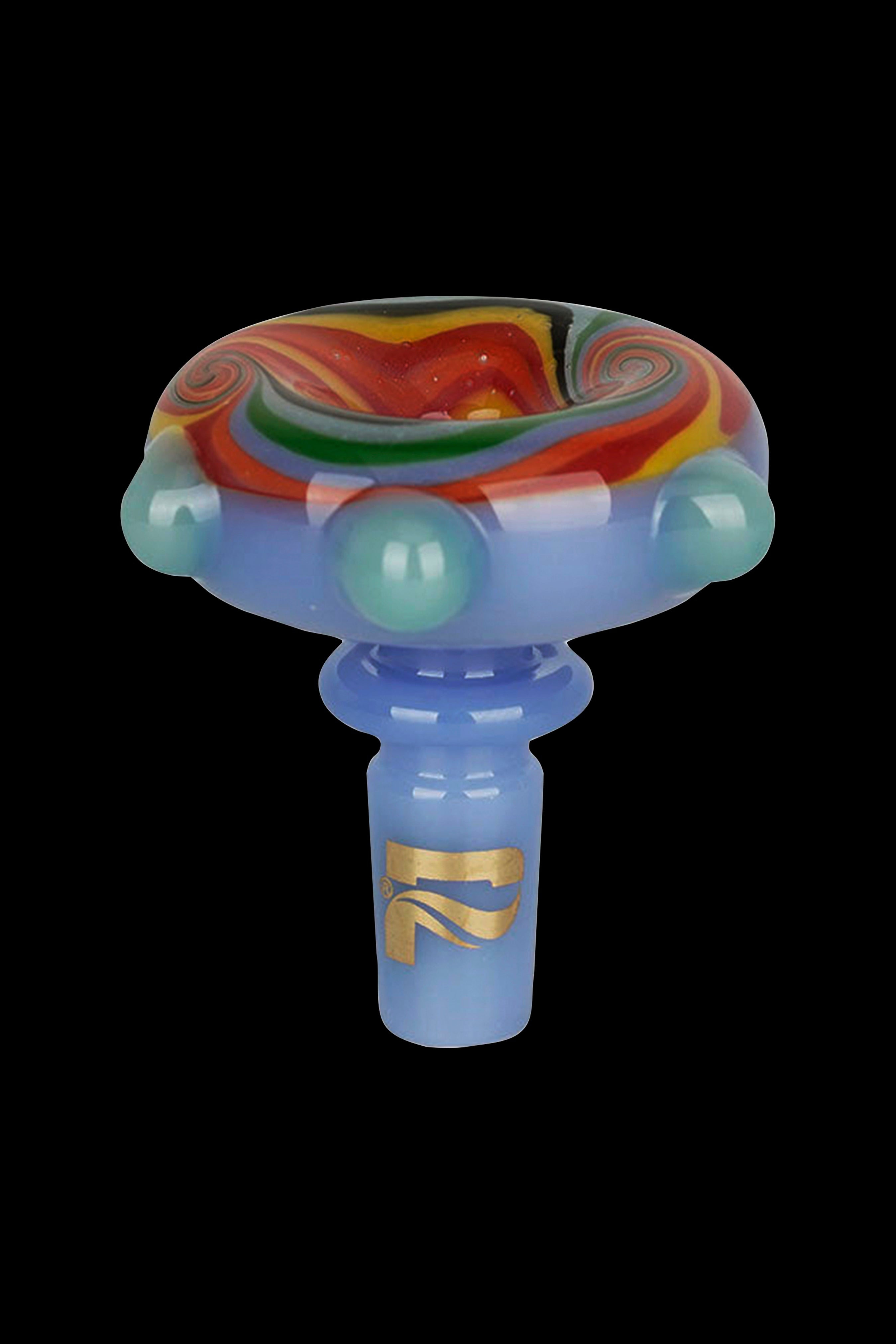 Pulsar's Feelin' Funky Herb Slide with Marbles - A Smoking Sensation