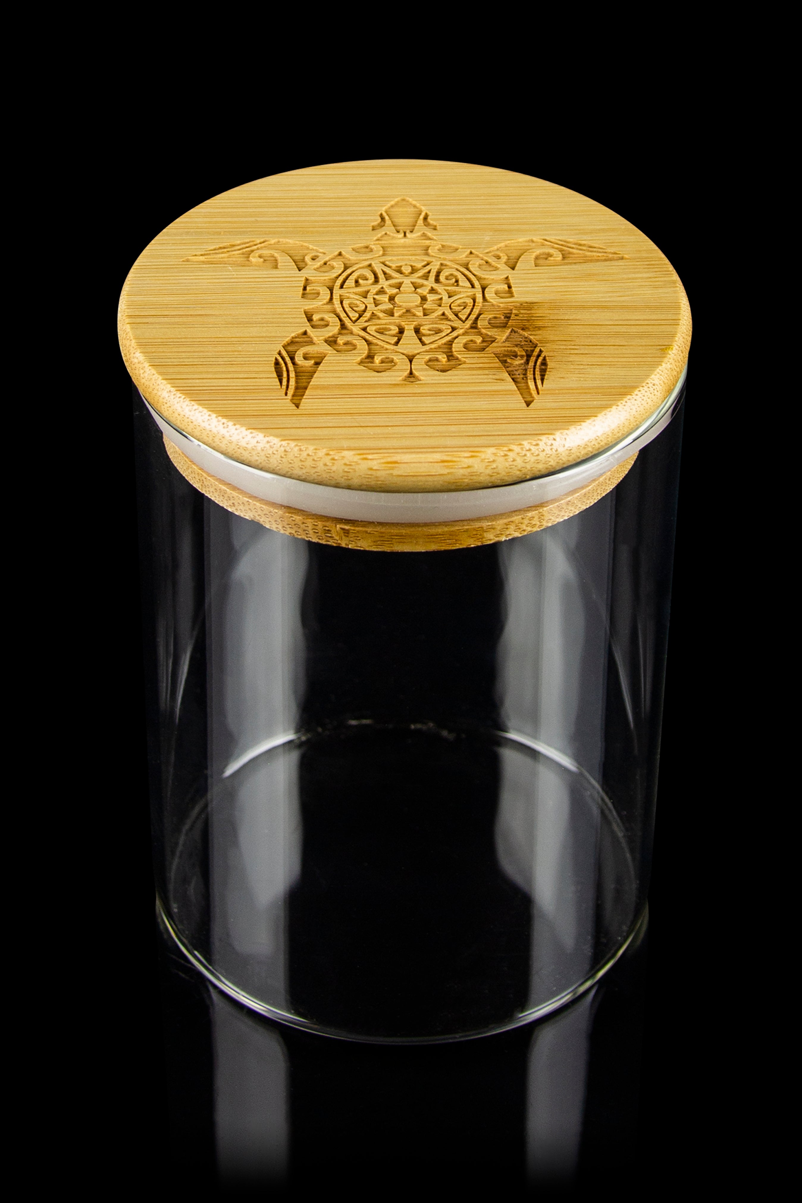 Hakuna Supply Premium Bamboo Stash Jar - Style and Function Combined