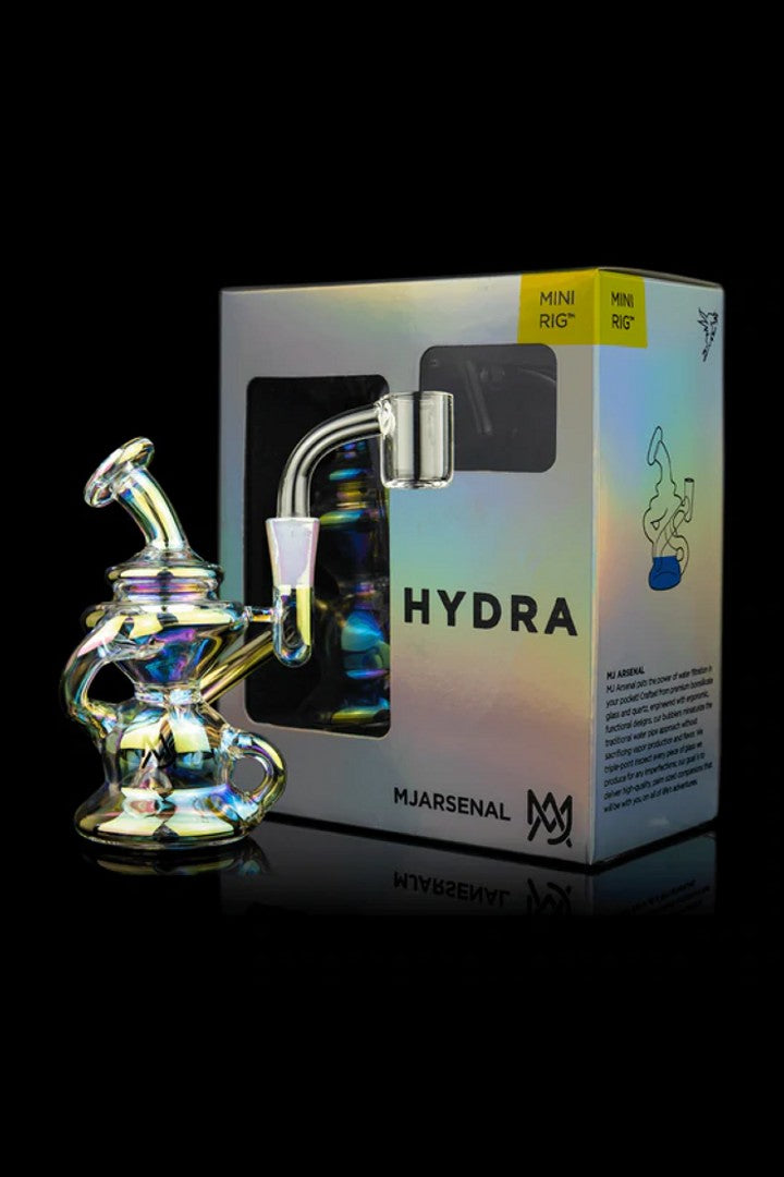 MJ Arsenal Hydra Mini Dab Rig - The Ultimate Compact Vaping Companion