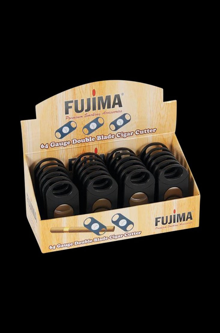 Fujima Double Blade Cigar Cutters - 24-Pack Bundle