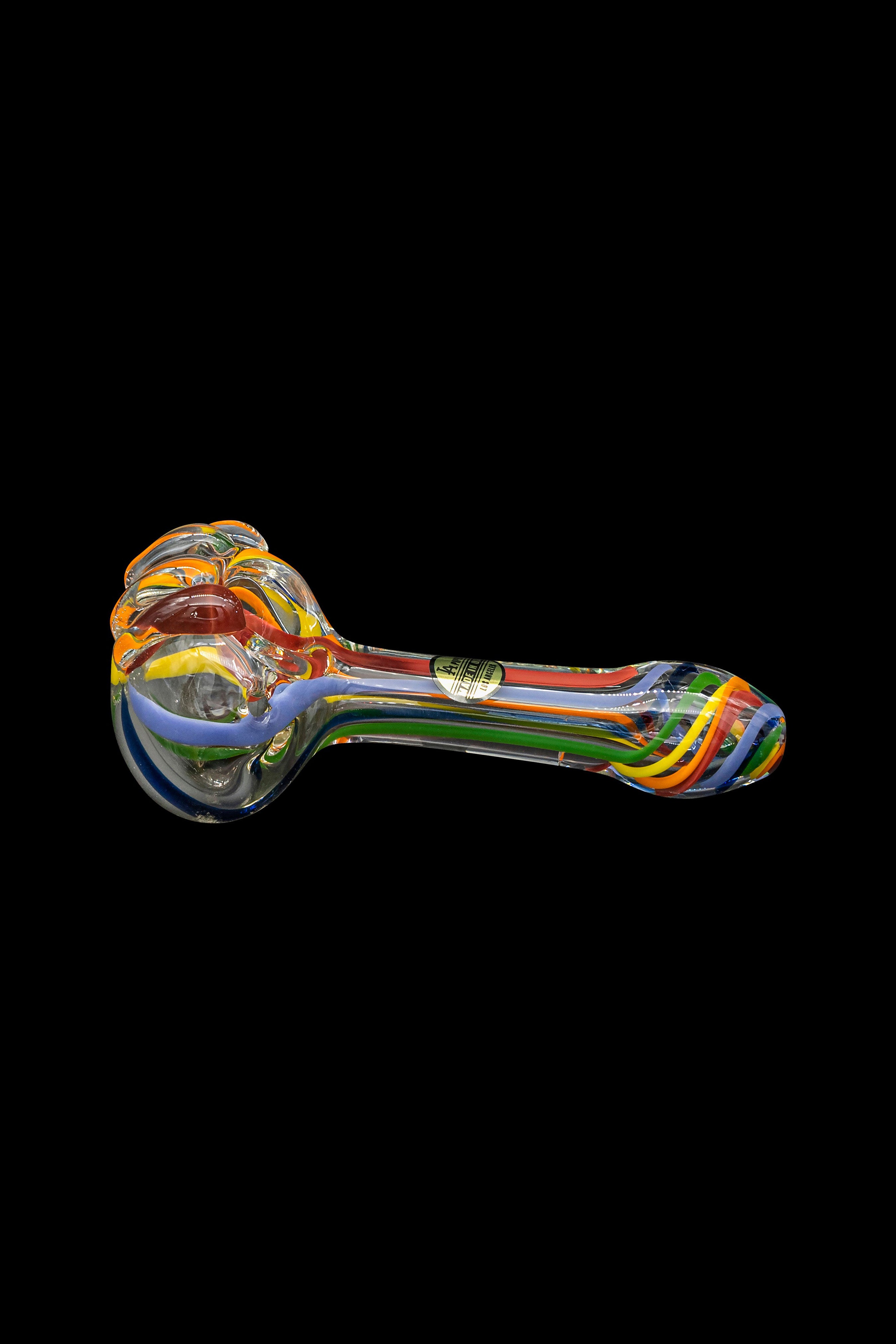 LA Pipes Stunning Rainbow Spoon Pipe