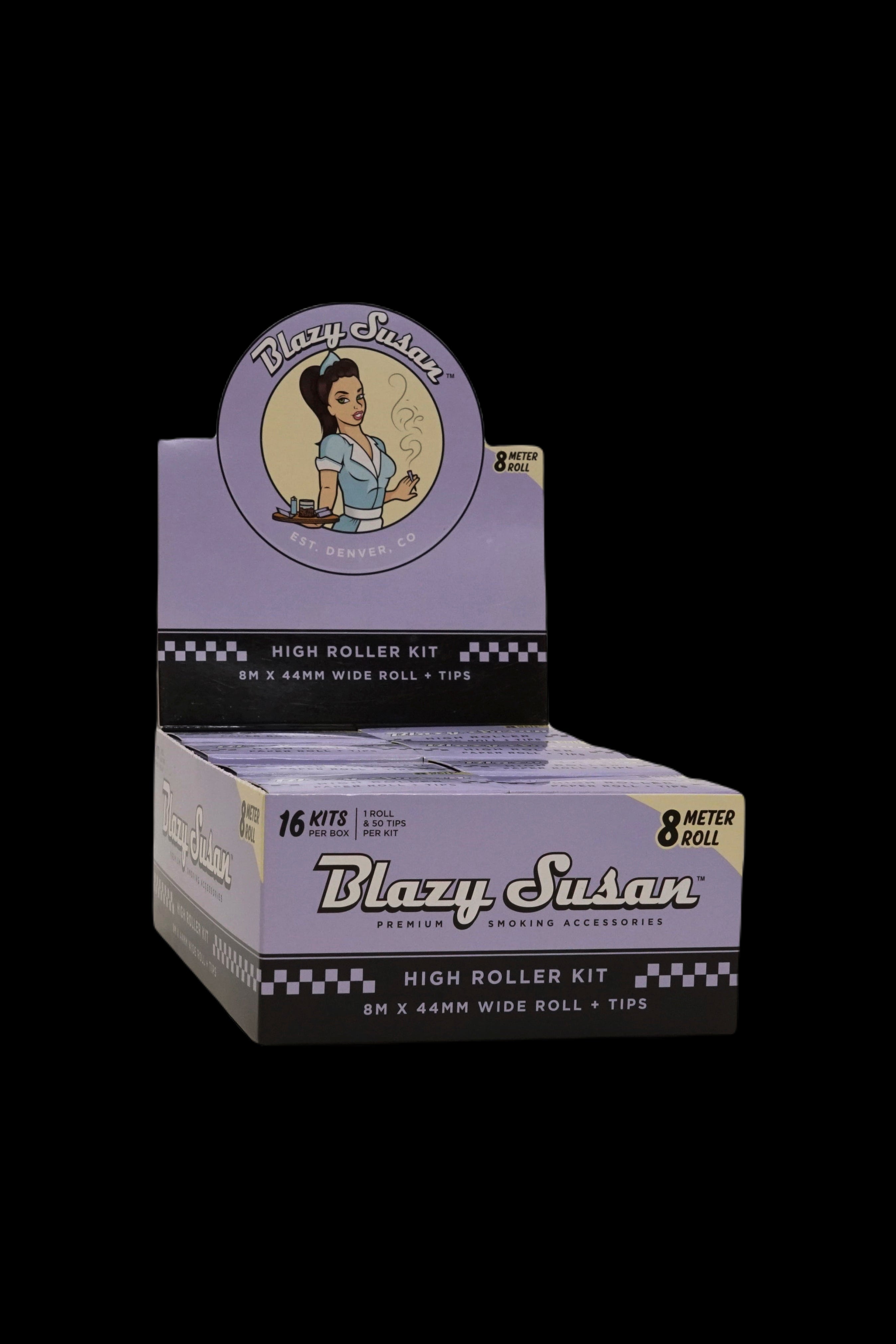 Blazy Susan's Irresistible Purple Rolling Papers and Kits