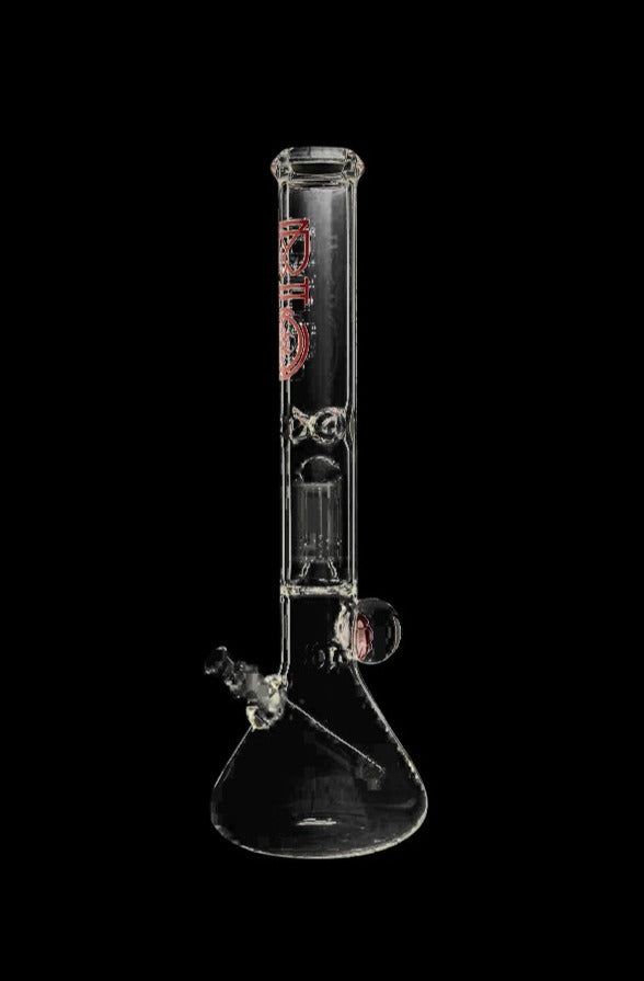 Bio Hazard 18-Inch Ice Bong with 8-Arm Tree Percolator - A Must-Have Smoking Companion