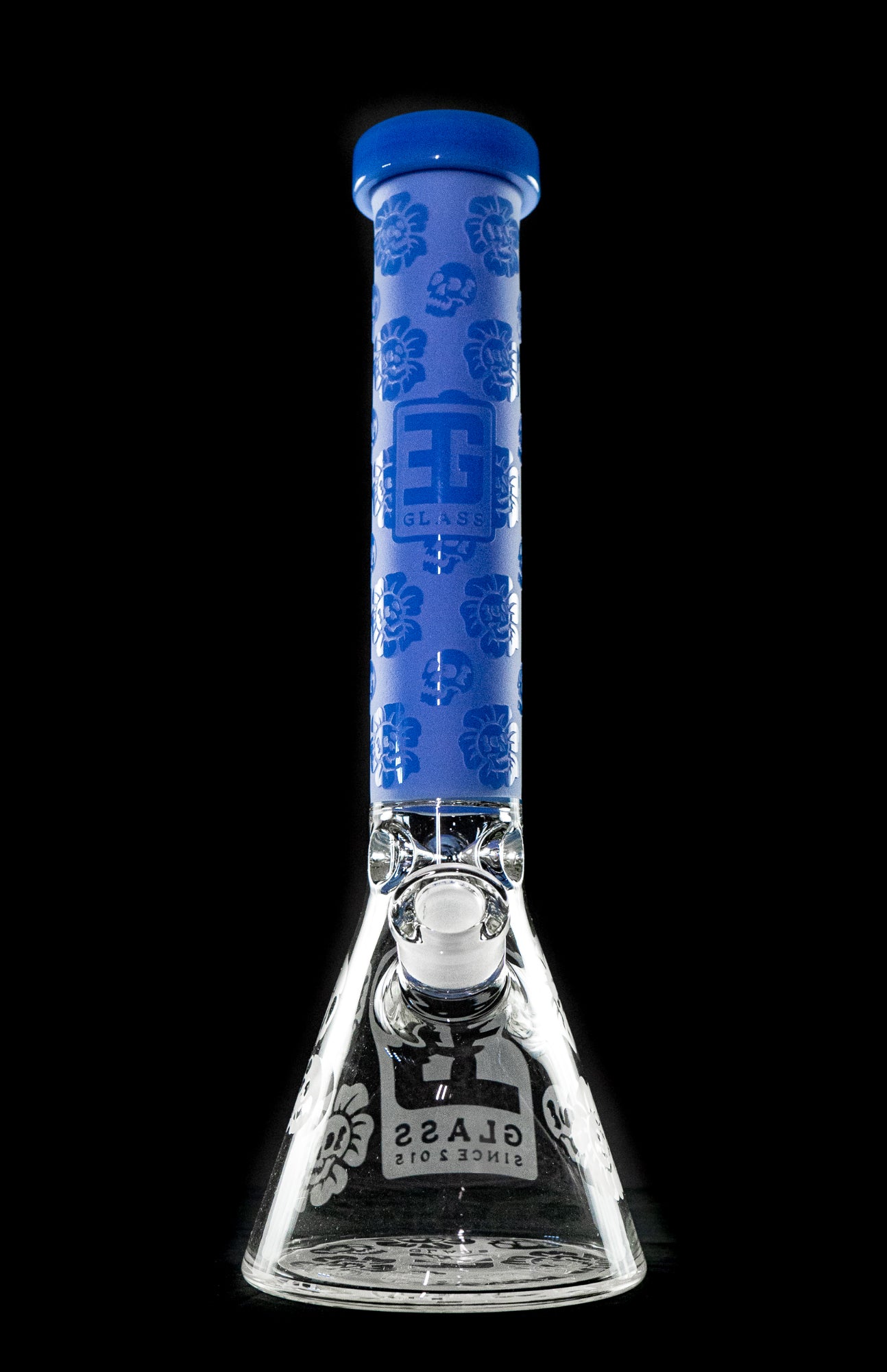 EG Glass Stunning Skull Water Pipe