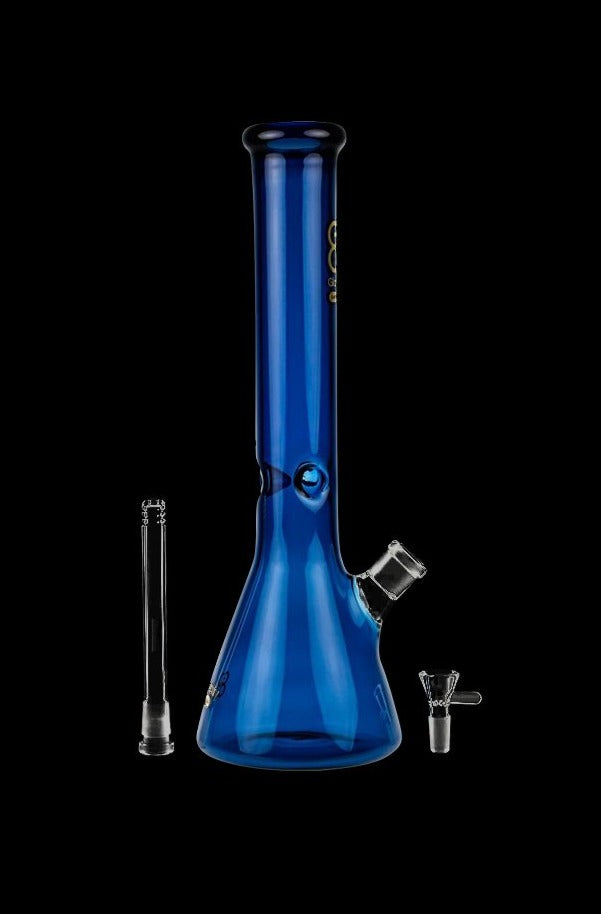 Grasscity's Stunning Limited Edition Cobalt Blue Beaker Ice Bong - Grab Yours Now!