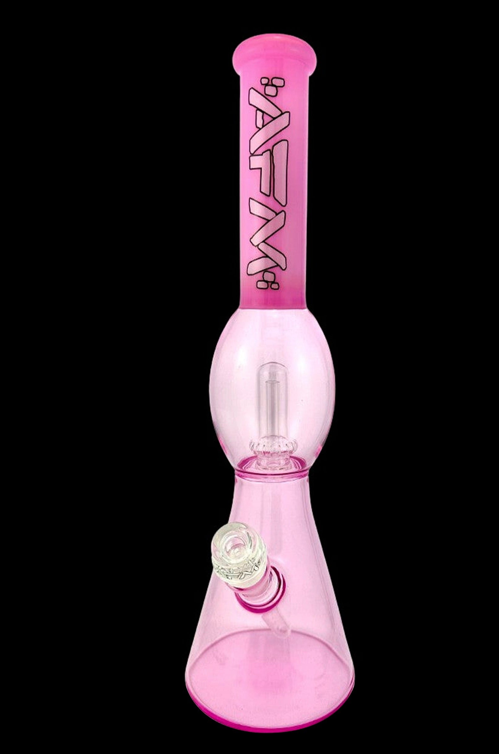 AFM UFO Double Color Glass Beaker Bong - Elevate Your Smoking Experience!
