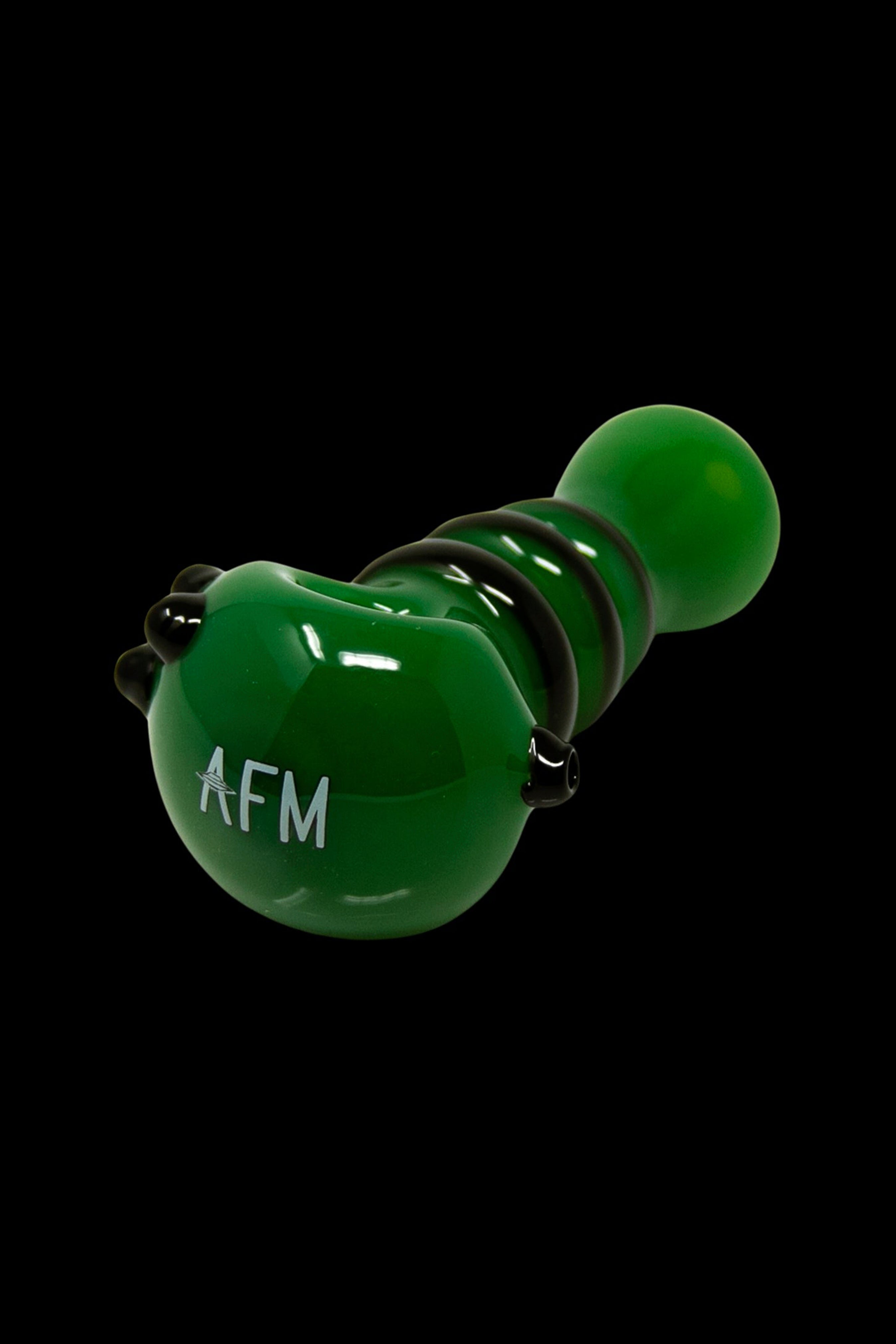AFM Glass Tiger Stripe Hand Pipe - A Colorful Smoking Delight