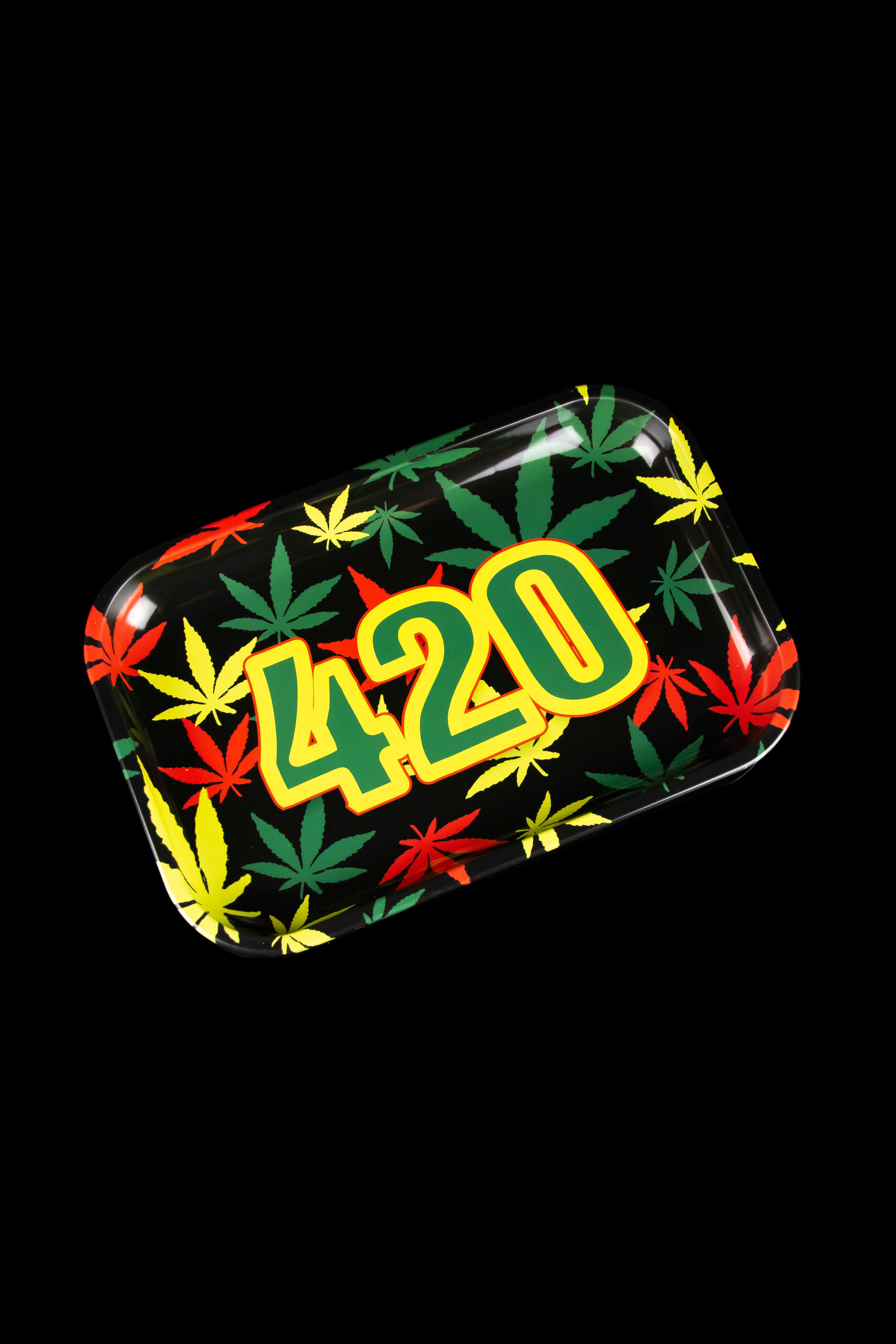 Cloud 8 Extra-Large Metal Rolling Tray - Elevate Your Smoke Sessions!