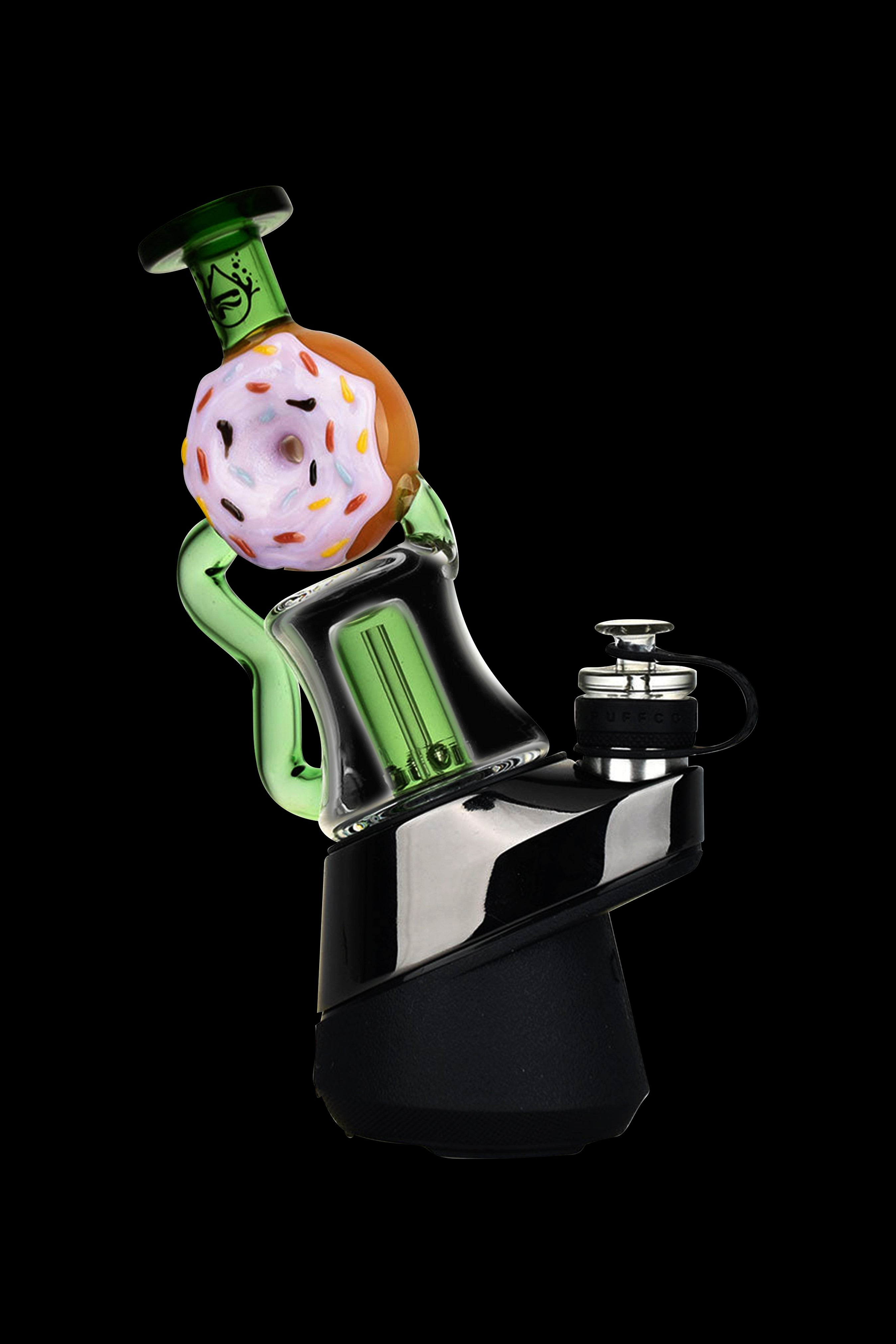 Pulsar Frosted Donut Recycler Attachment for Puffco Peak/Pro - Elevate Your Vaping!