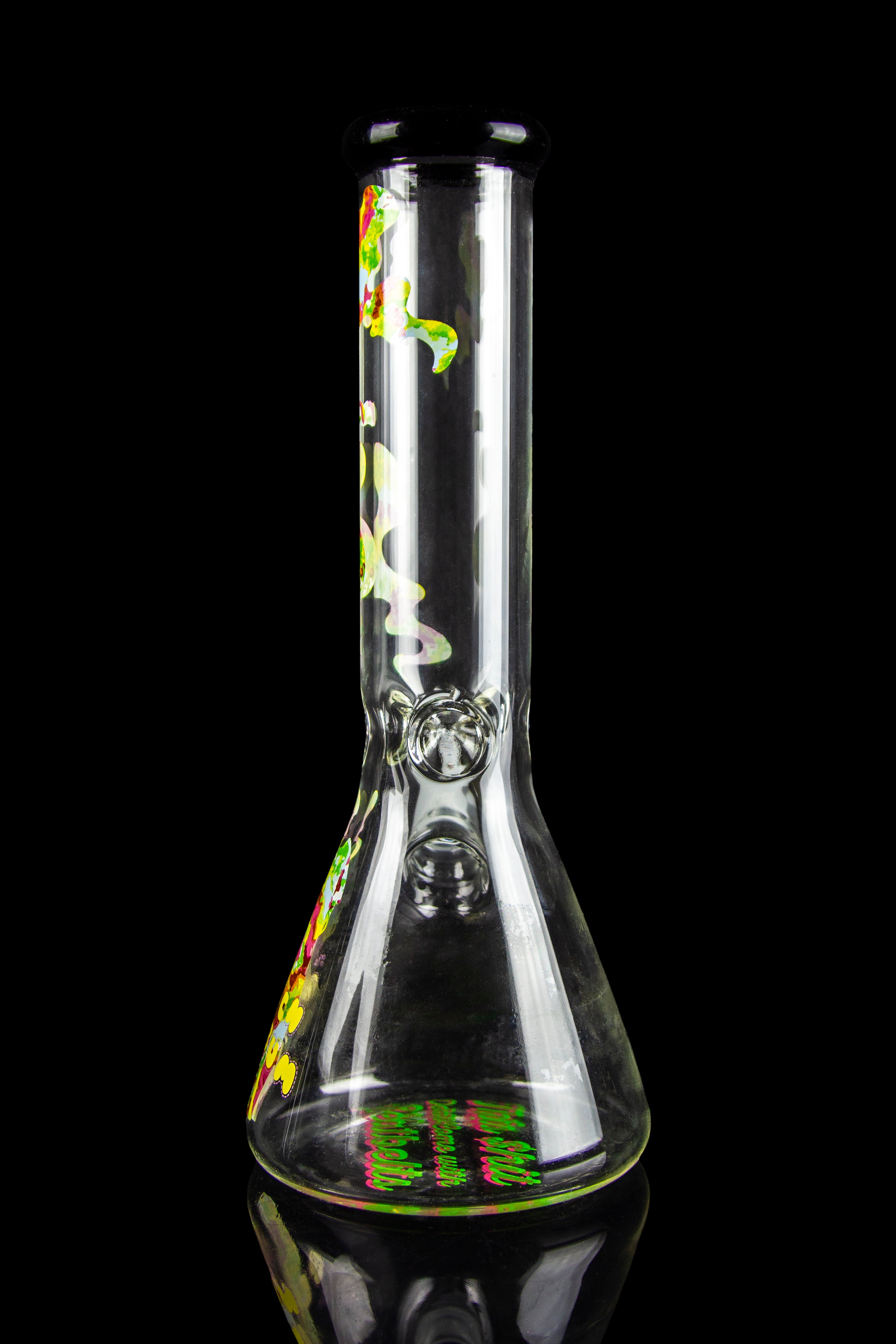 Beach Bum Moondog Beaker Water Pipe - A Stunning Smoking Companion
