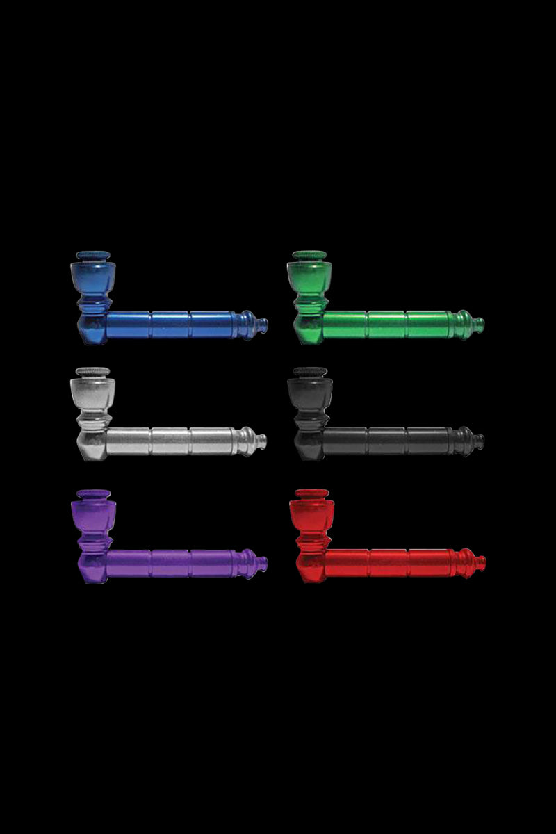 Colorful Anodized Aluminum Smoking Pipe with Lid - The Ultimate On - the - Go Companion