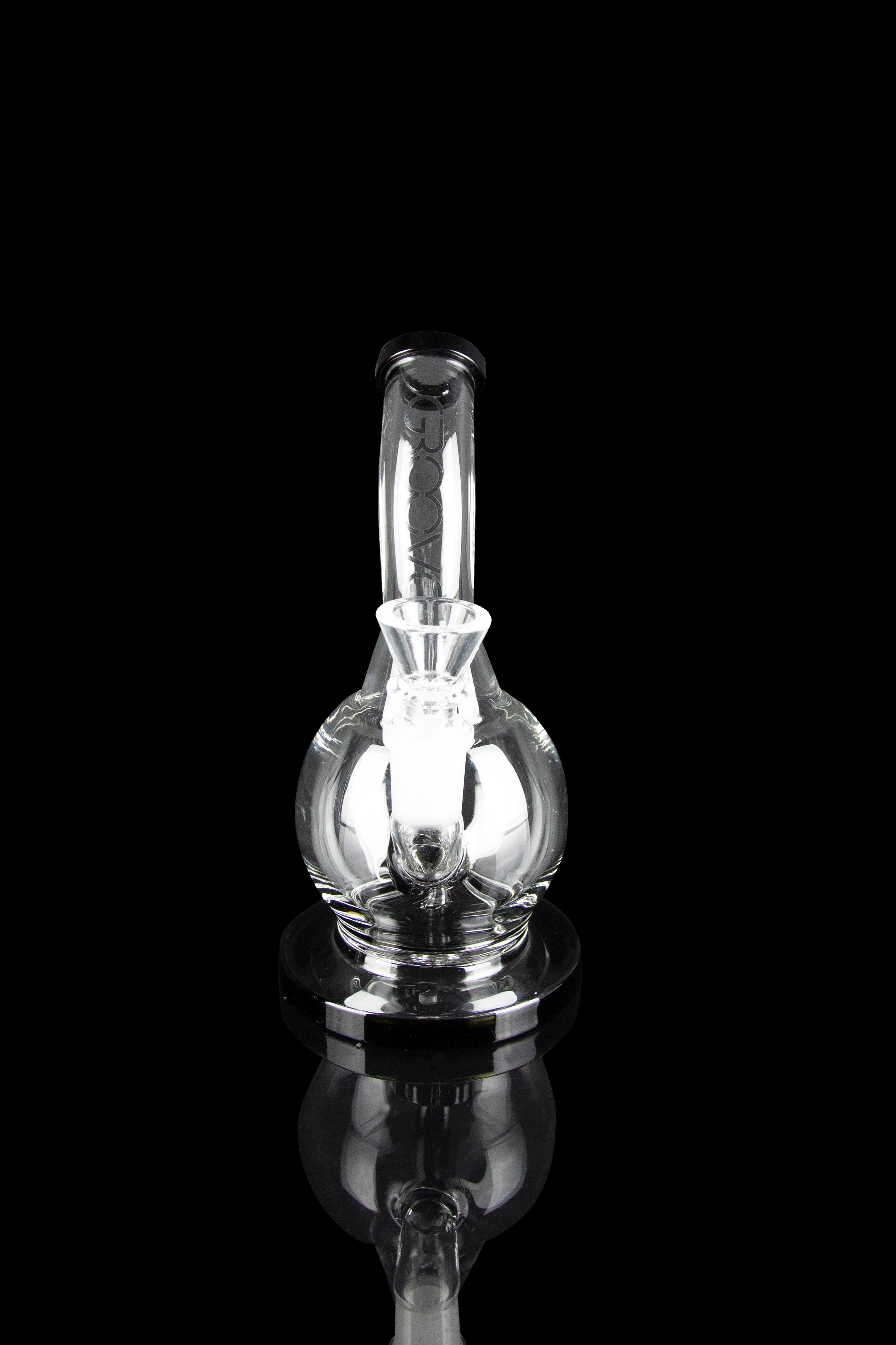 Groove's Stunning Round Bubbler Water Pipe - Your Ultimate Vaping Companion