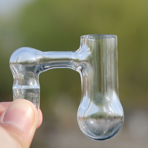 Exquisite Droplet-Shaped Quartz Banger for Dabbing