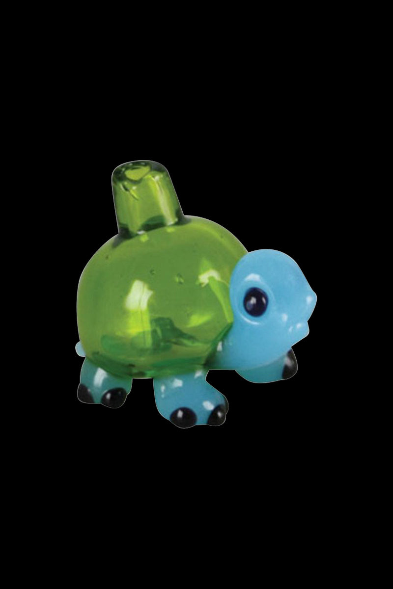 Adorable Tortoise Bubble Shell Carb Cap - Unleash Your Dabbing Fun!