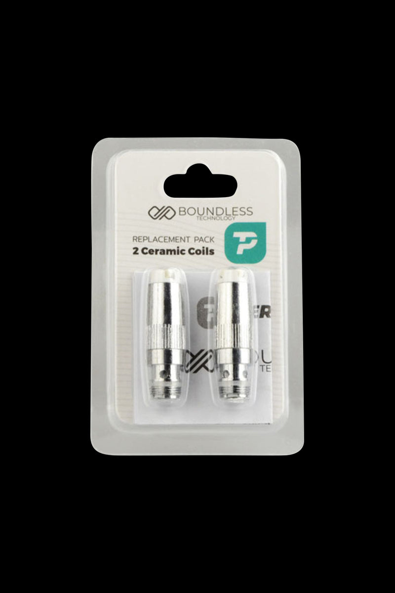 Boundless Terp Pen Dual Ceramic Coil Atomizer - 2 Pack: Unleash Your Vaping Bliss!